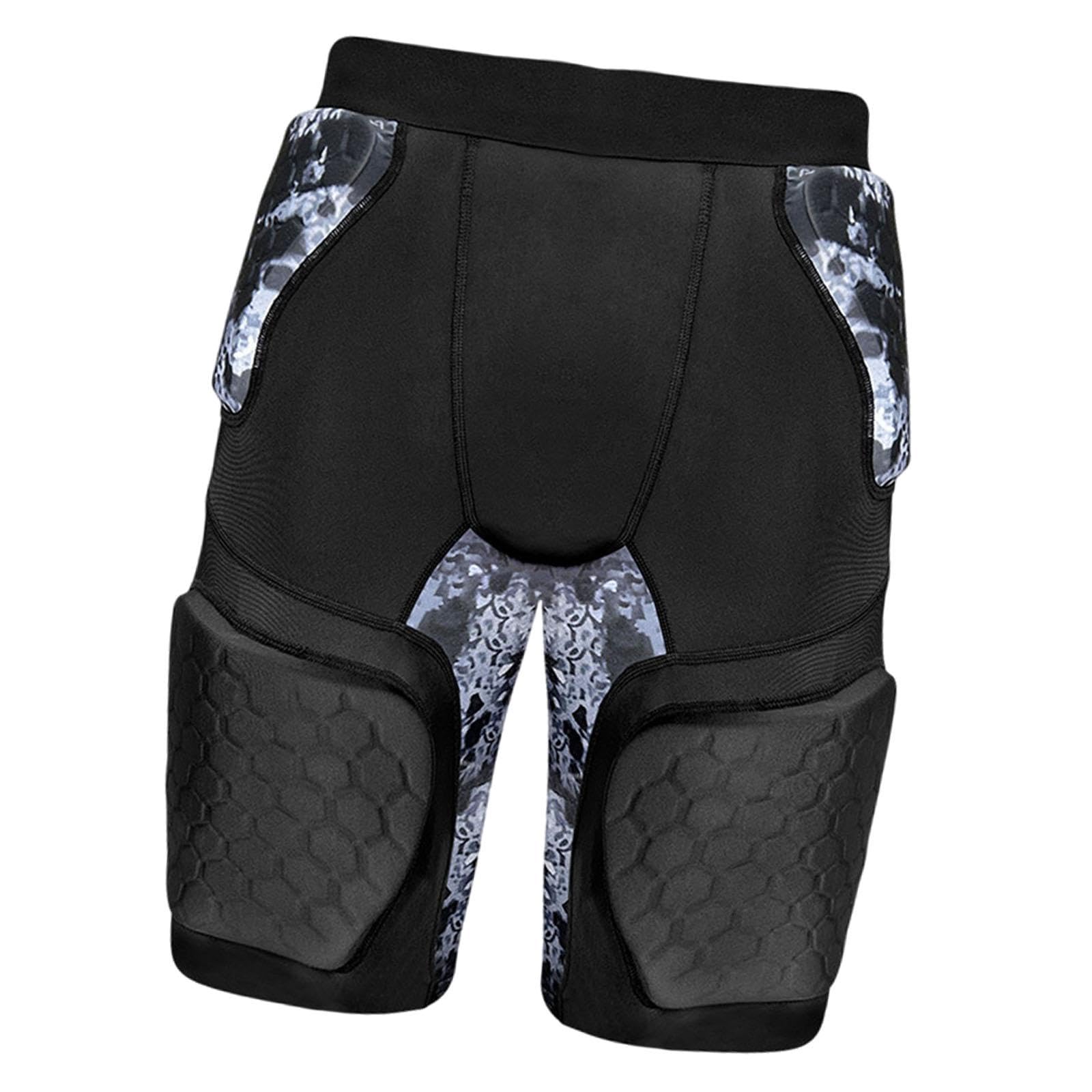 Football Girdle Compression Shorts Anti Odor for Baseball Cycling Basketabll L-image-29
