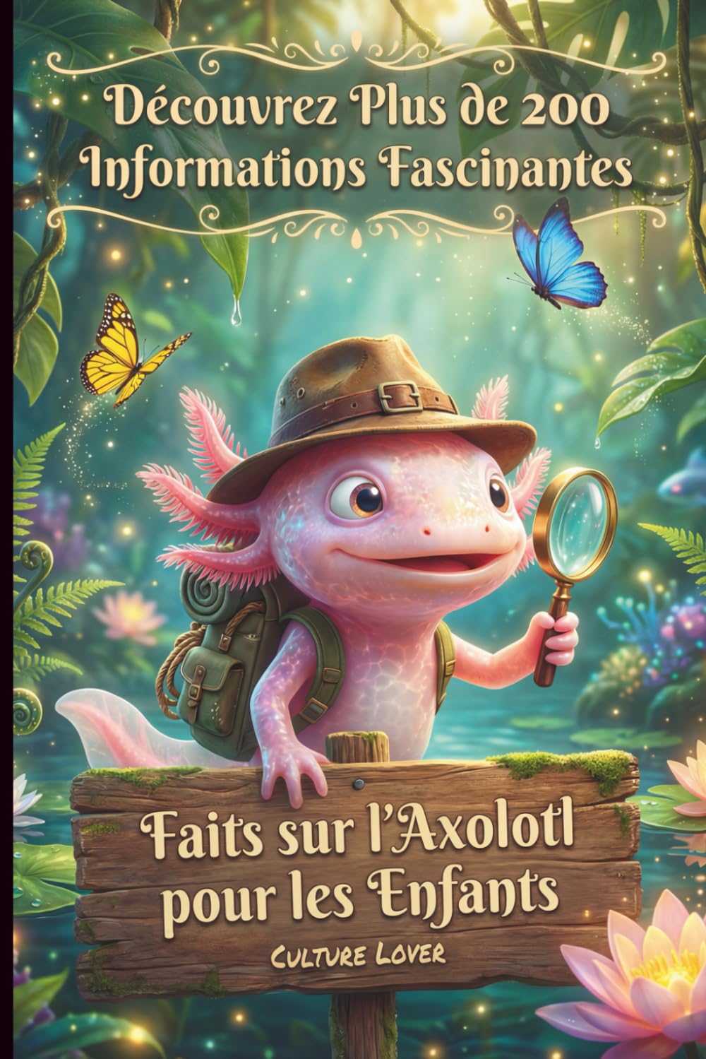 Faits sur l'Axolotl pour les Enfants: Découvrez Plus de 200 Informations Fascinantes (French Edition)