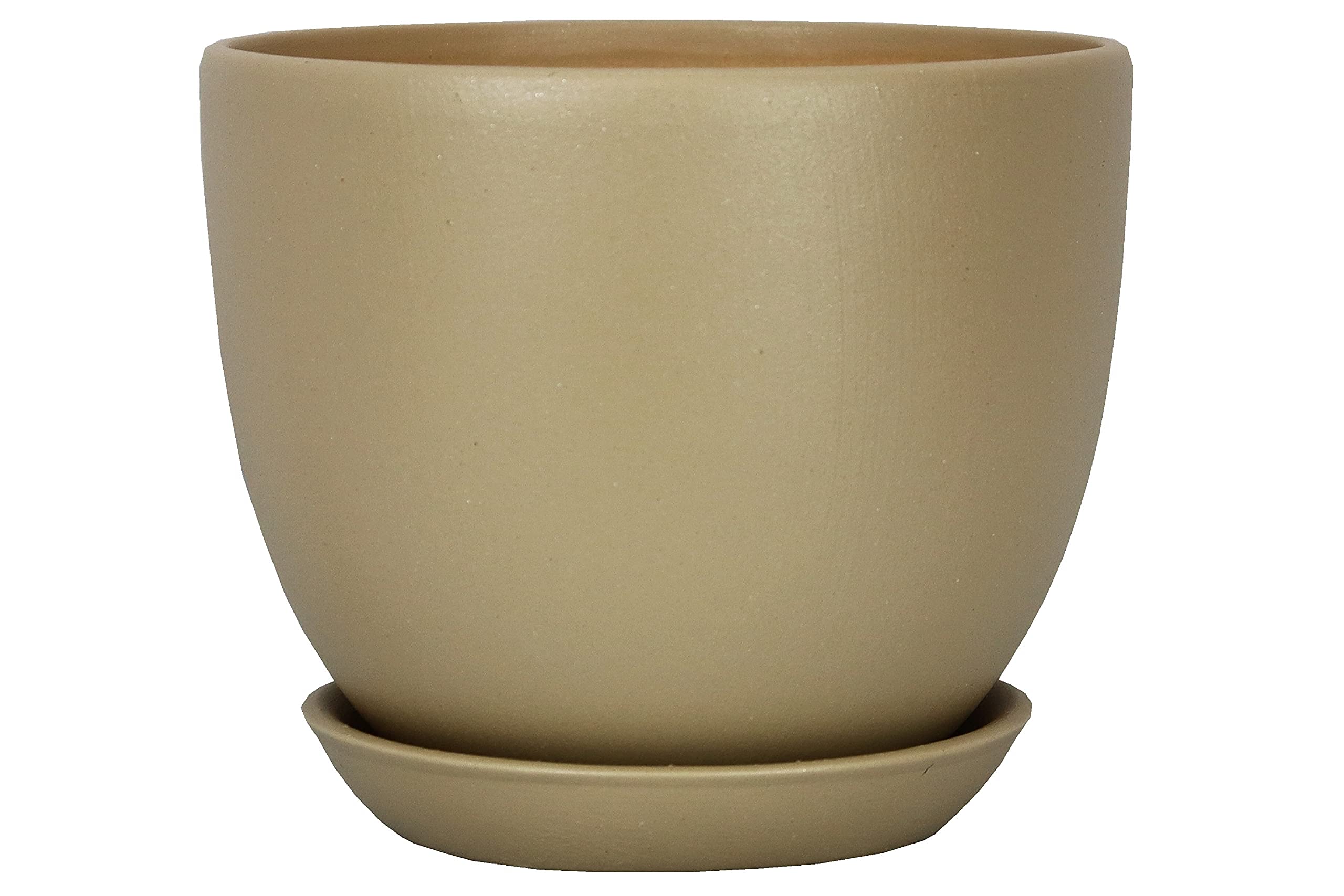 Rainbow Pots Pattern - 29 Ceramic Plant Pots With Saucer Large And Small- 32 Colours, Flower Pots Bonsai (, Φ 16Cm (6,3 Inch))