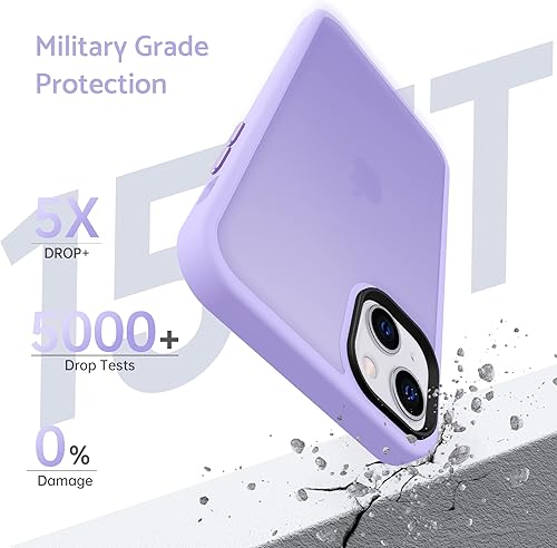 Miniatura 2 de Anqrp Funda diseñada para iPhone 13 Mini, compatible con carga inalámbrica Funda delgada de silicona suave antiarañazos para iPhone 13 Mini de 5.4