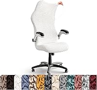 Vista 20 de PAULATO BY GA.I.CO. Funda elástica para silla de oficina y juegos, funda elástica para silla de escritorio para computadora con cremallera, fundas