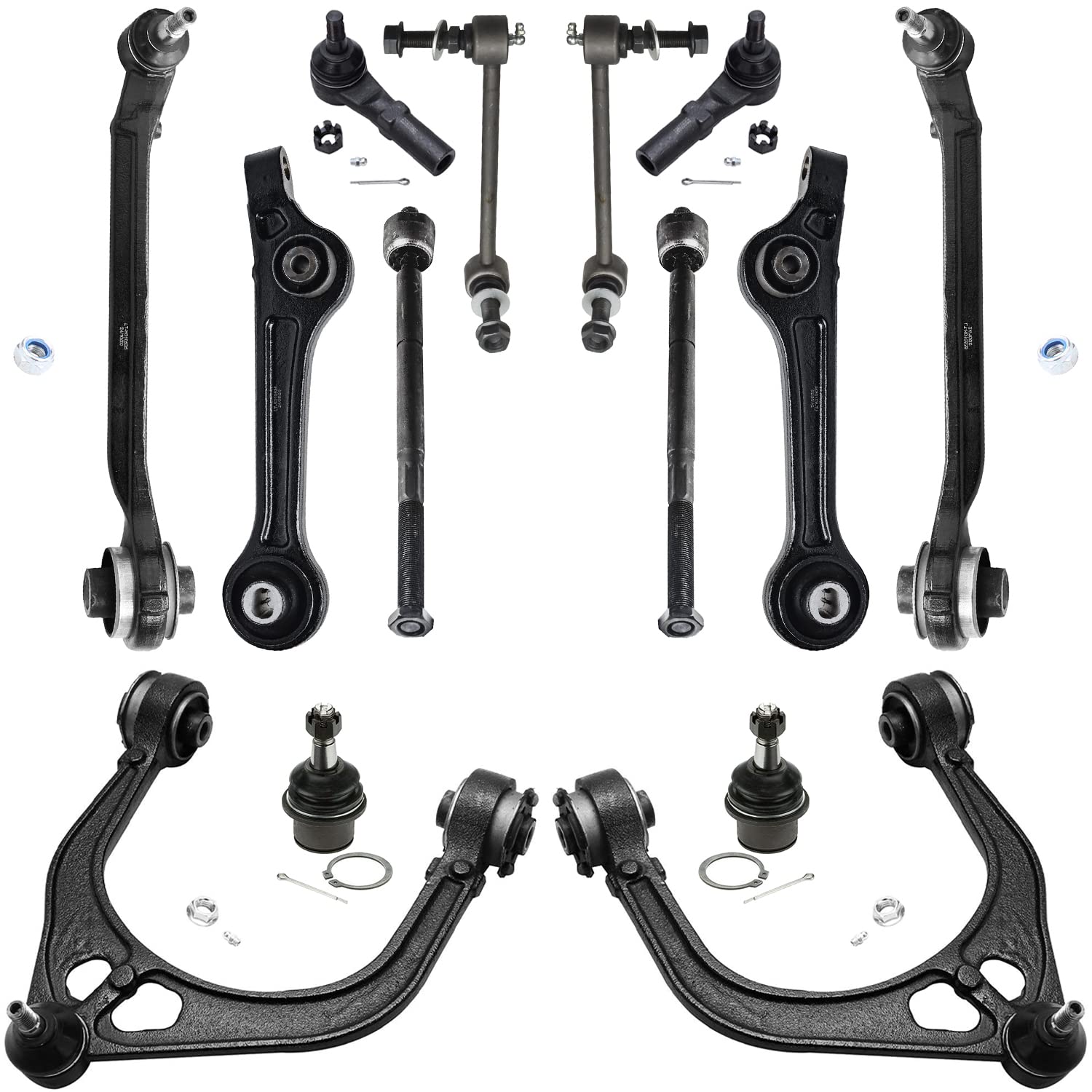 Detroit Axle - RWD Front End Control Arms Kit for 11-14 Chrysler 300