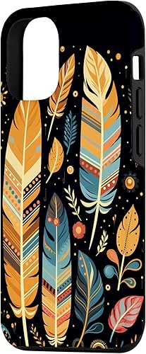 Miniatura 2 de Funda negra para iPhone 13, estilo vintage, estilo bohemio, sureño, occidental, nativo americano