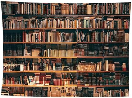 Amazon Co Jp 本棚 タペストリー 背景布 大型 大判 布 布地 飾り 飾り付け 本 書庫 本屋 書店 オンライン会議インテリア 150 0 Books2 ホーム キッチン