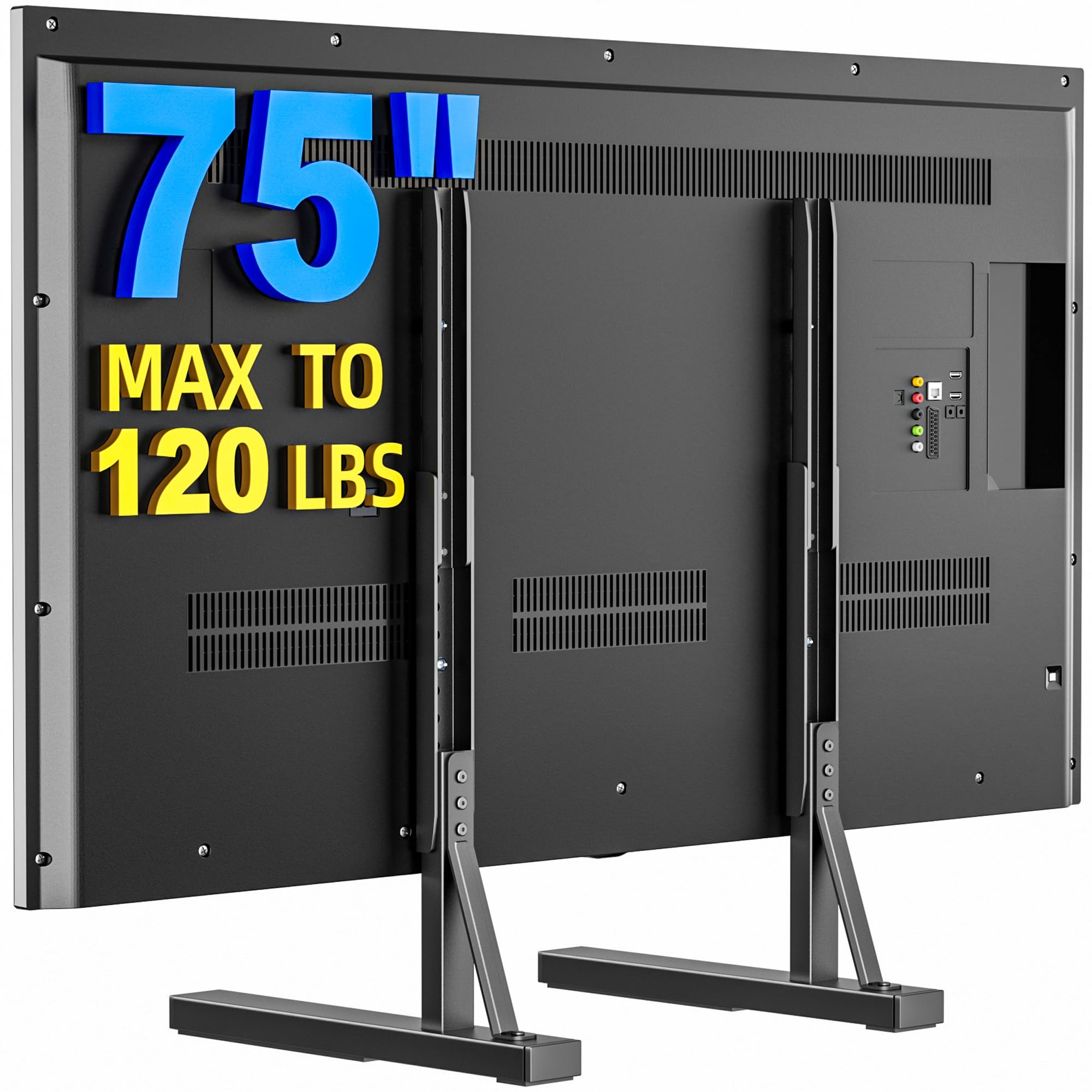 EZISE Universal TV Stand Legs for 35-75 Inch LCD/LED/OLED TVs