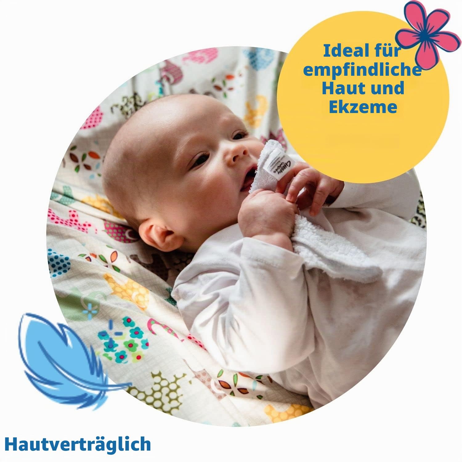 Babytücher aus Bambusfrottee in Regenbogenfarben, waschbar, wiederverwendbar, 25 Stück