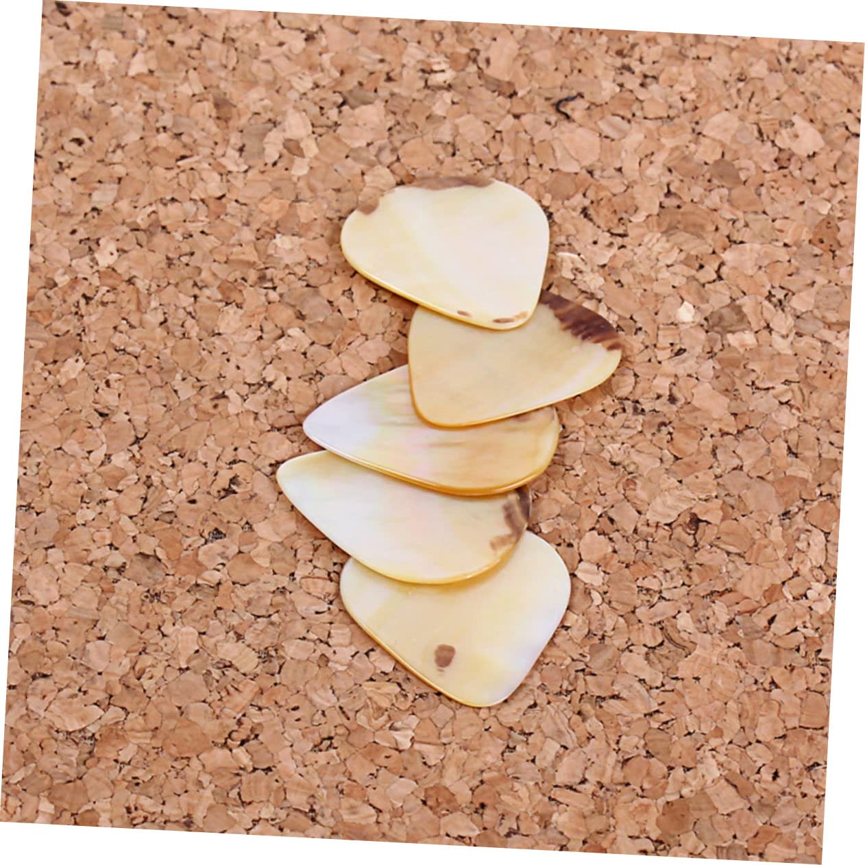 Abaodam 15stücke Gitarren-picks Aus Natürlicher Ergonomisches Design Für Akustik Gitarre Langlebig Und Komfortabel Gitarrenzubehör Leuchtenden Farben