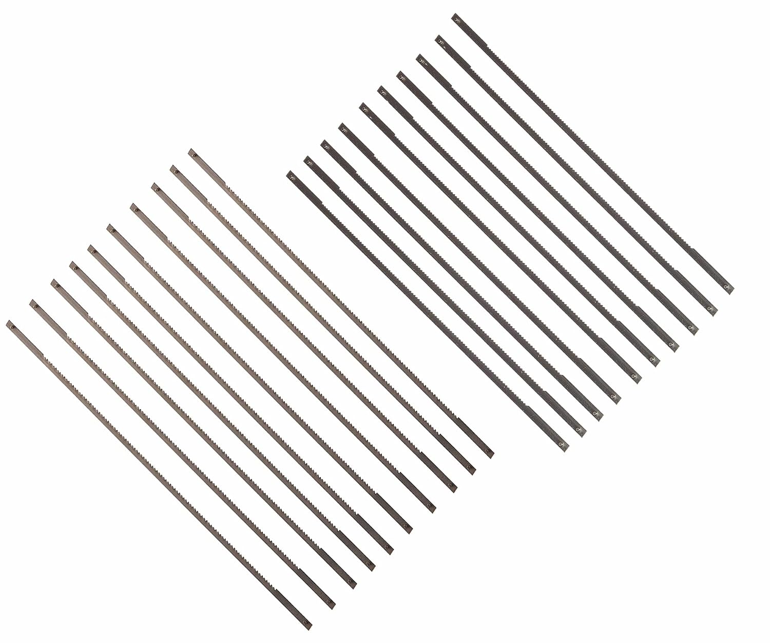 FOXBC 6-1/2-Inch Coping Saw Blades, 6-1/2-Inch Long Between Pins, 0.125-Inch x 020-Inch
