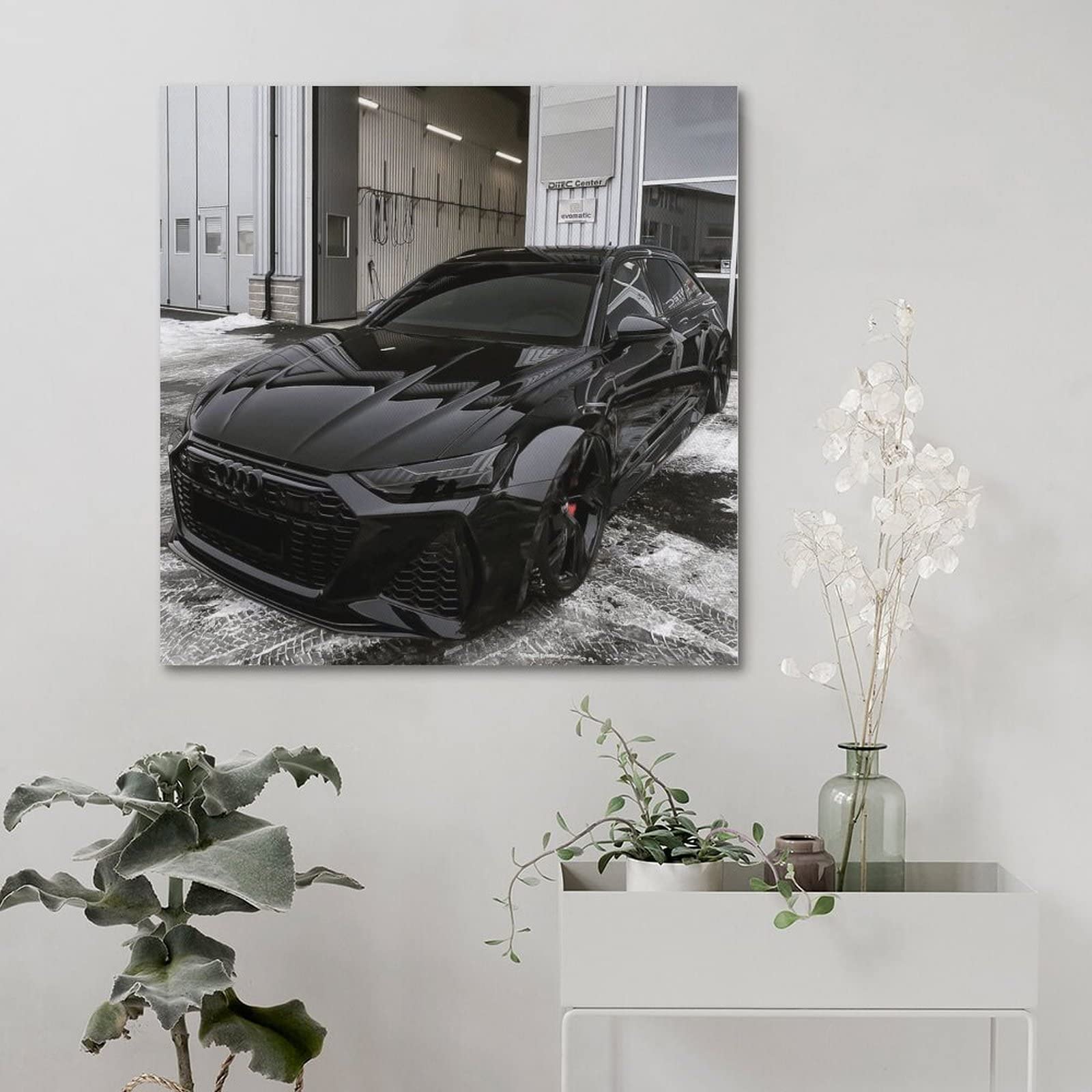 TOILE TABLEAUX RS6 ABT 50X70 CM