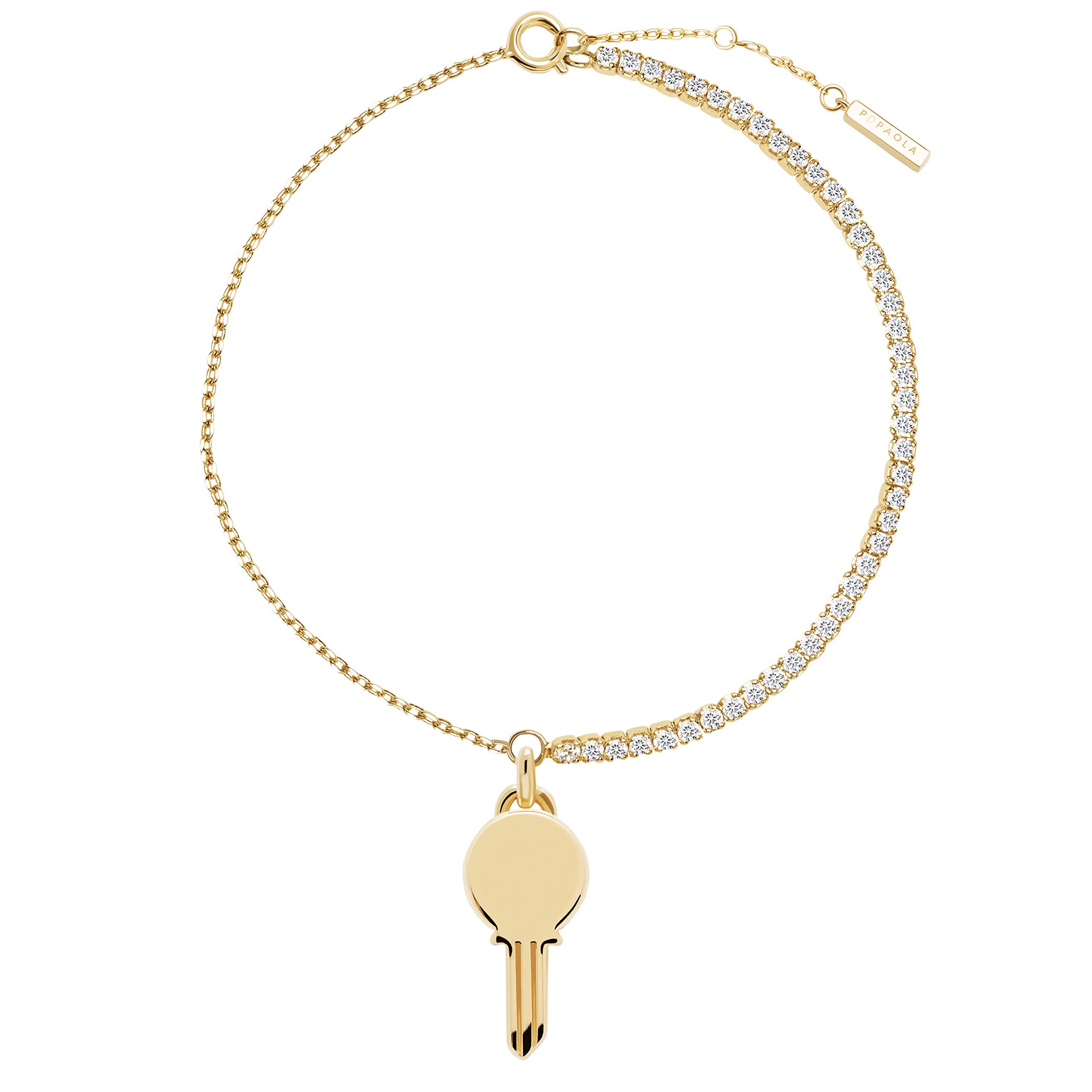 PDPAOLA - Eternum Bracelet - 925 Sterling Silver 18k Gold Plated - Jewelry for Women