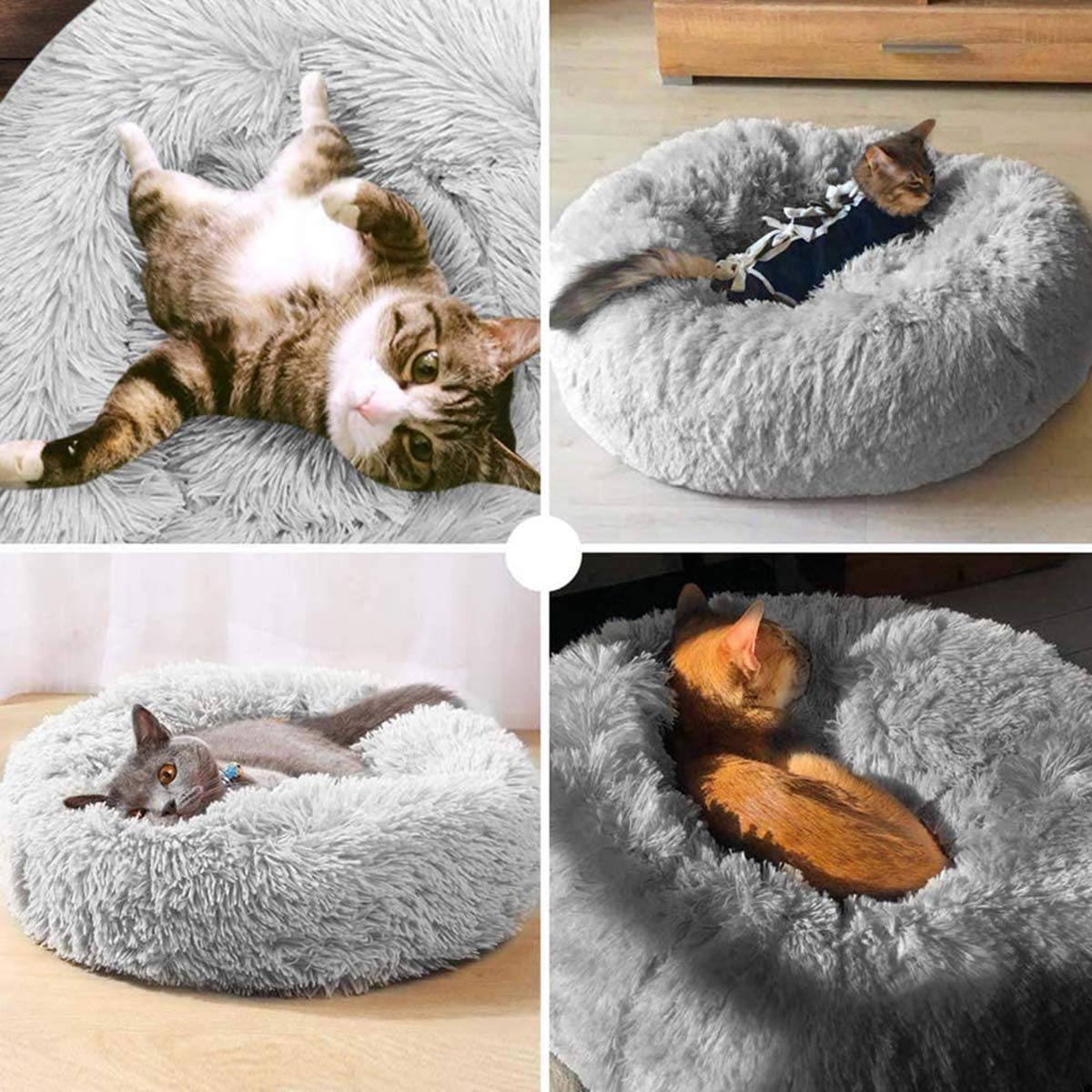 Ping Bu Hundebett XL – Orthopädisches Donut-Bett, 110/120 Cm, Waschbar, Für Große Hunde