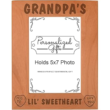 grandpa's girl picture frame