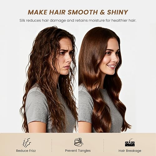 Miniatura 4 de THXSILK Funda de almohada de seda de morera 100 % natural para cabello y piel, grado 6A, 1 paquete, fundas de almohada de seda de morera con cierre