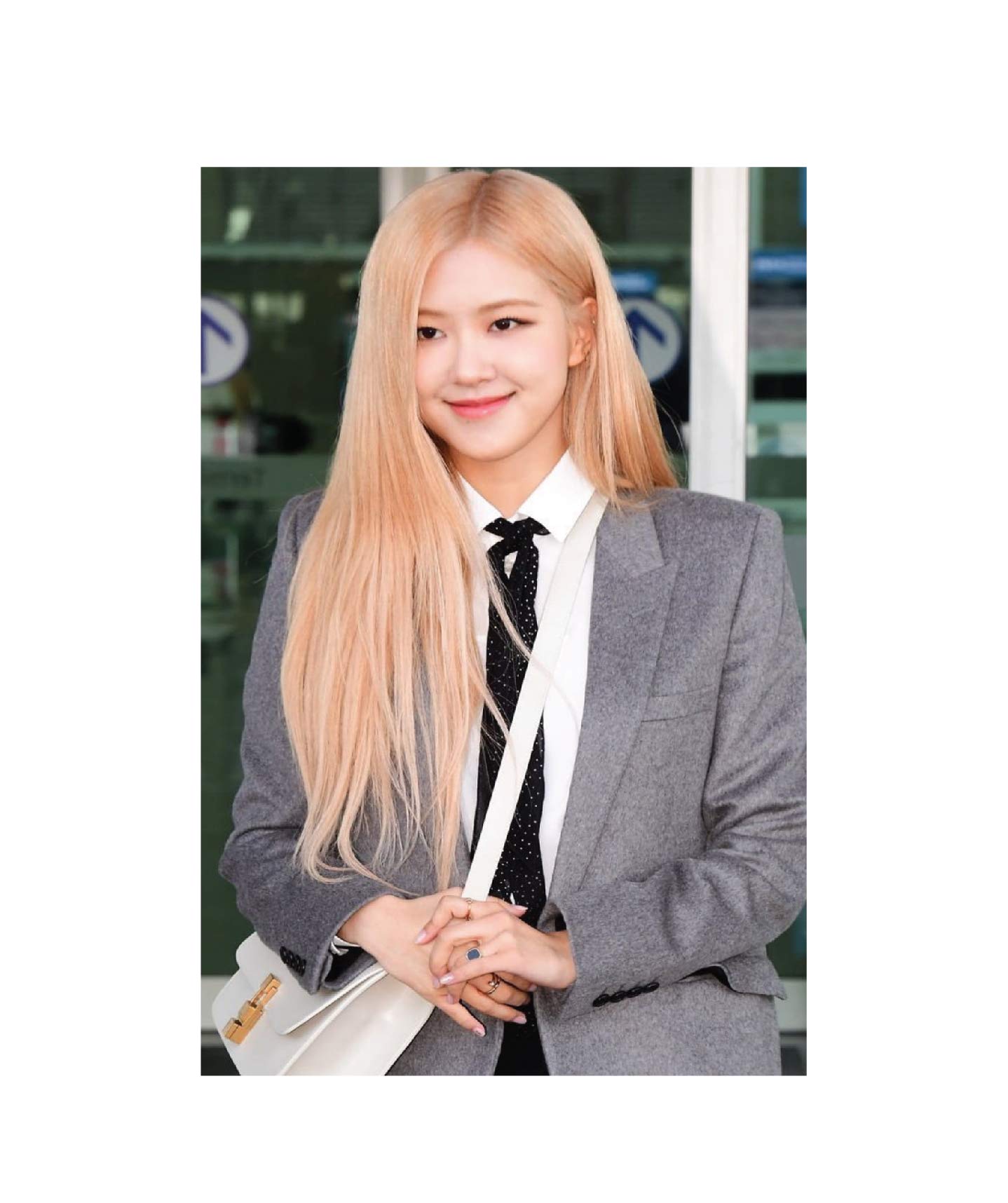 SIGN EVER South Korean Girl Group Music Black Pink Wall Poster Home Girls/Boys Bedroom Living room Pack Of 1 (L x H 12 Inches X 18 Inches 300GSM, Multicolored) JM-05