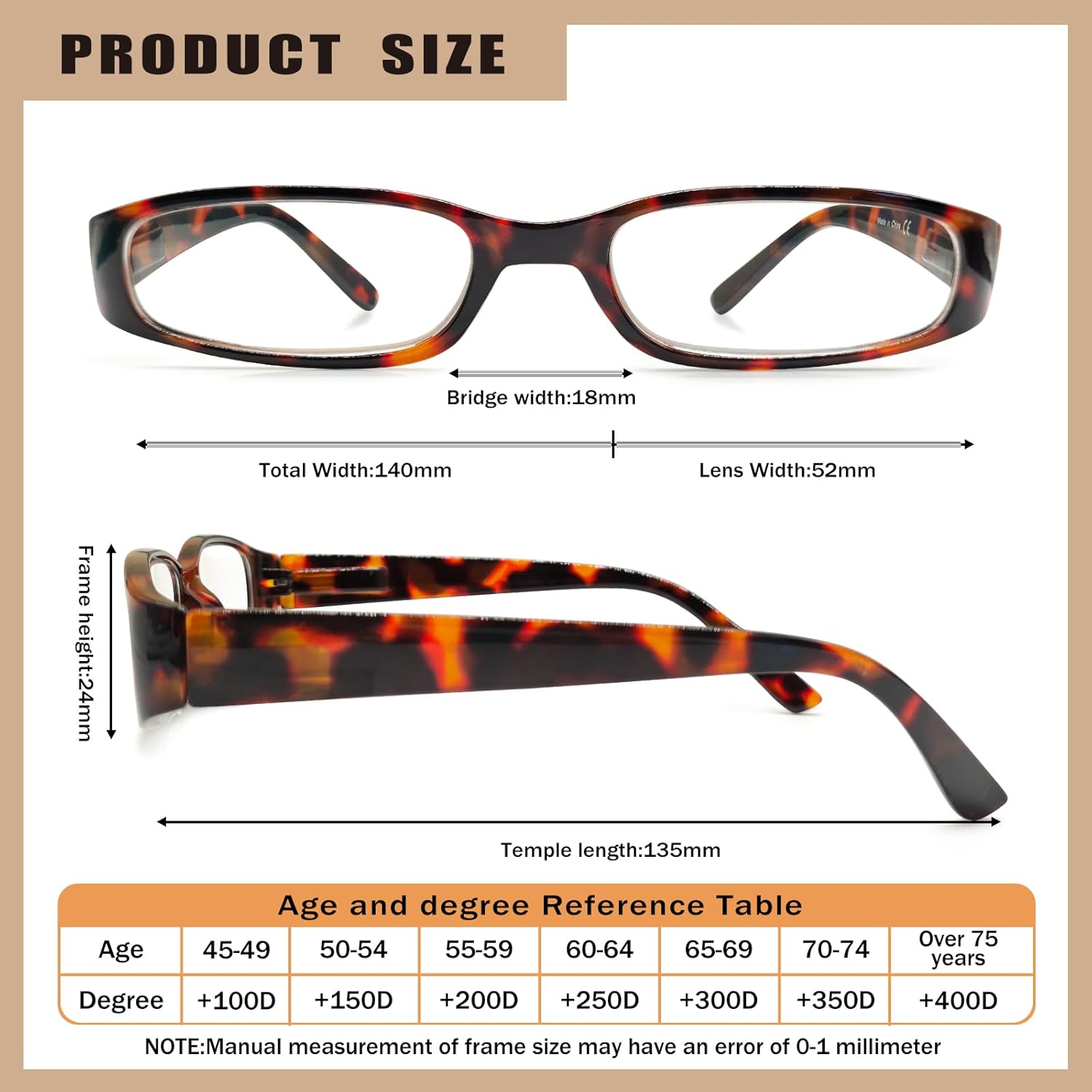 Kerecsen Reading Glasses 5 Pairs Ladies Fashion Spring Hinge Readers for Women - Image 2