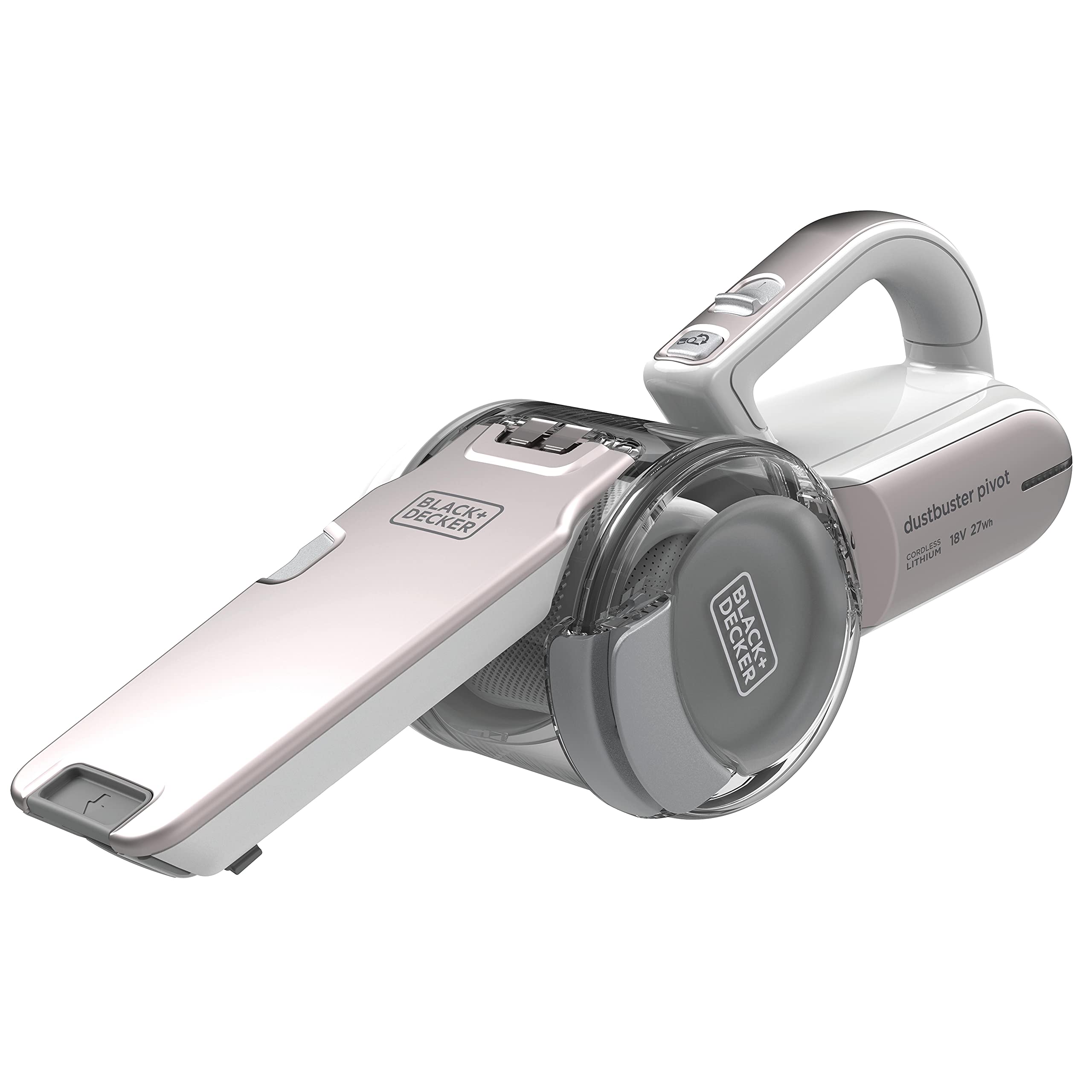 Black+Decker Cordless Dustbuster Pivot Handheld Vacuum Cleaner, 18 V 1.