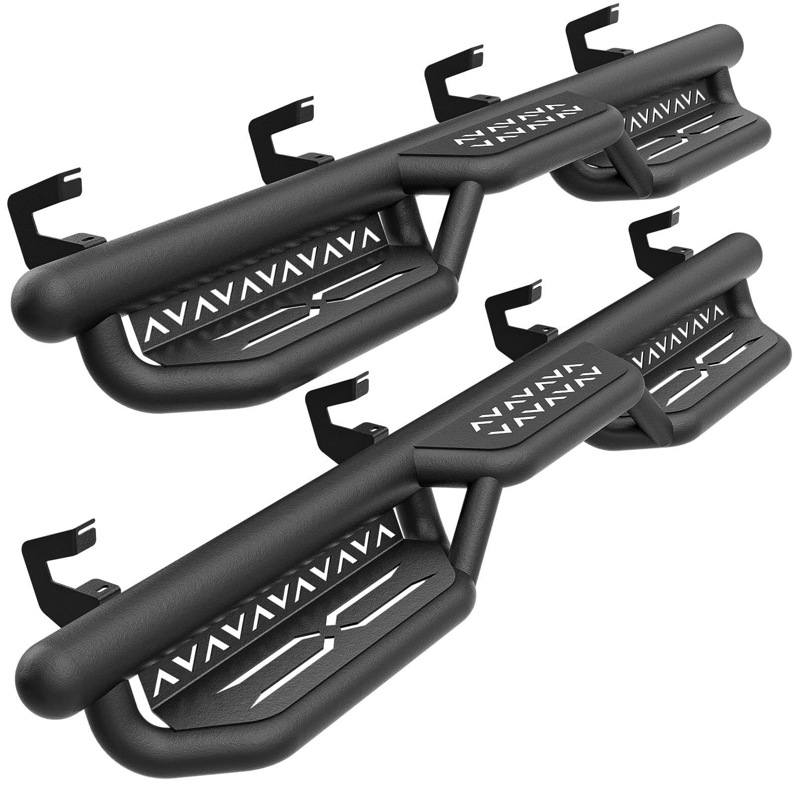 YZONA Crew Cab Running Boards Side Steps Compatible with 2019-2025 Chevy Silverado & GMC Sierra 1500, 2020-2025 Chevrolet Silverado/GMC Sierra 2500 HD 3500 HD Crew Cab (Excl 2019 1500 LD/Limited)