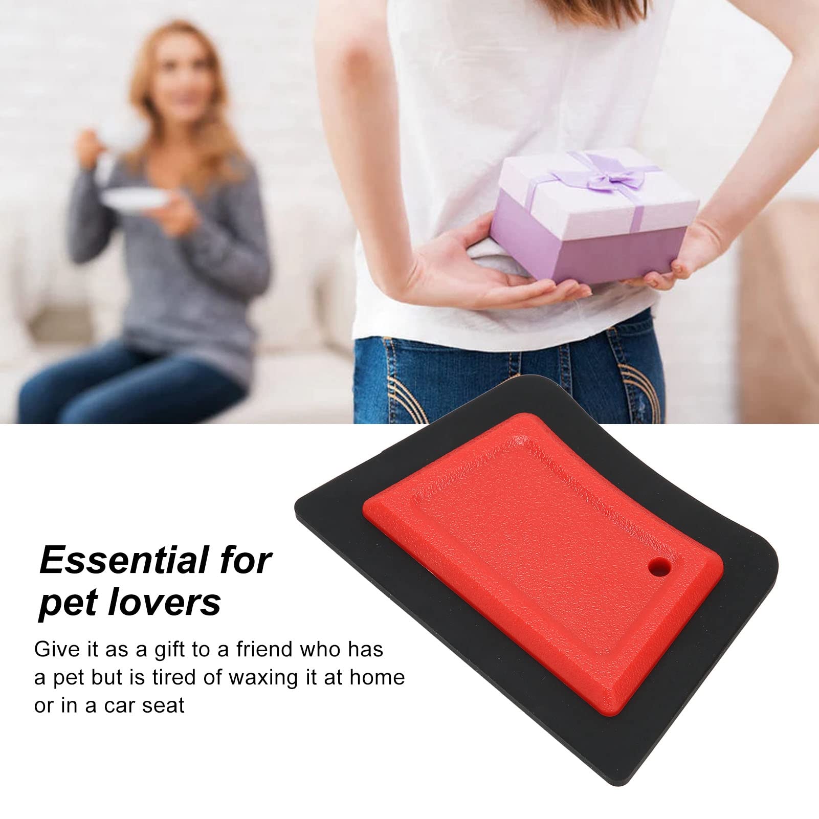 plplaaoo Cat Hair Remover,Pet Hair Remover Brush,Professional Pet Hair Remover for Couch Car,Lightweight Fur Removal Brush for Home Textiles Furniture - Image 4