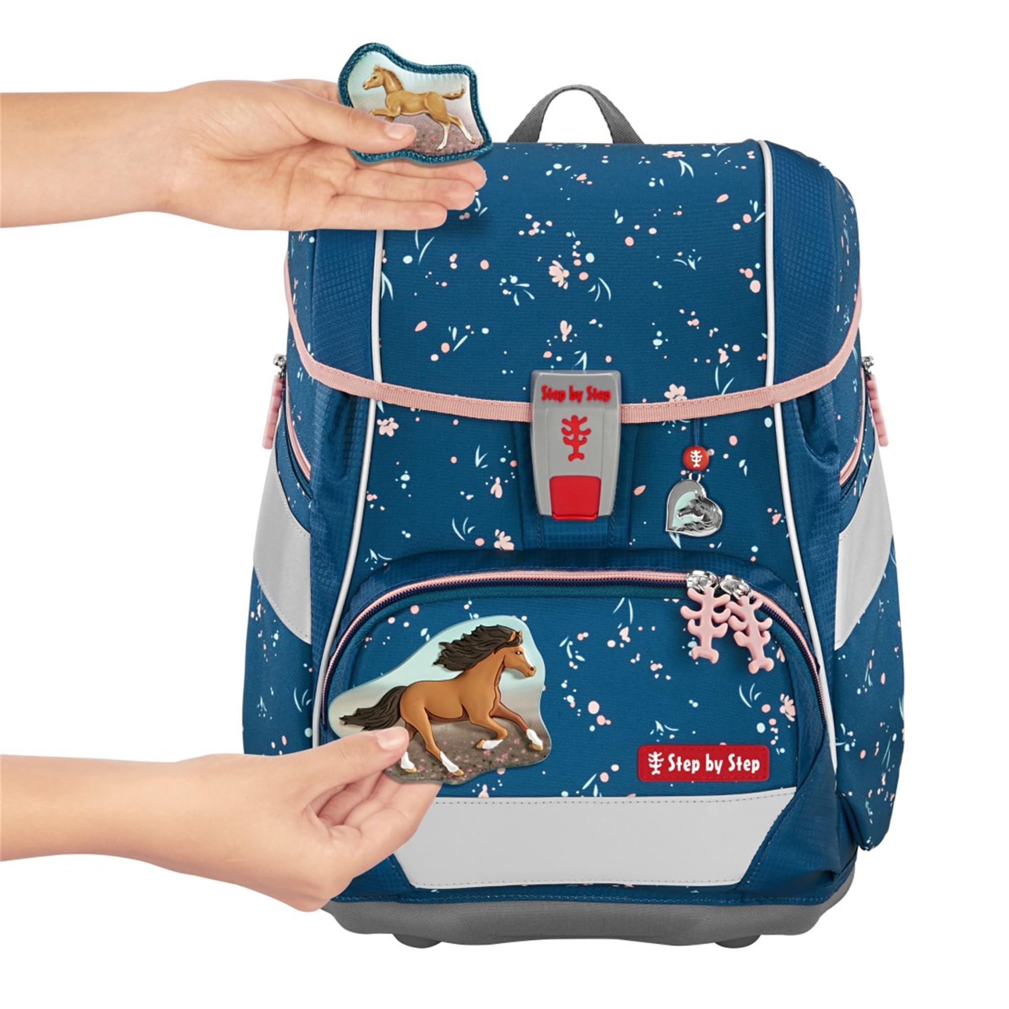 Step by Step 2in1 Plus Schulranzen-Set 6-teilig Wild Horse Ronja