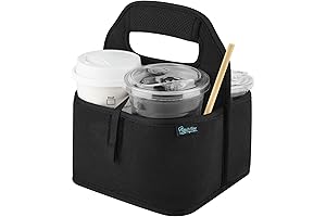 Beautyflier Reusable Insulated Coffee Cup Carrier