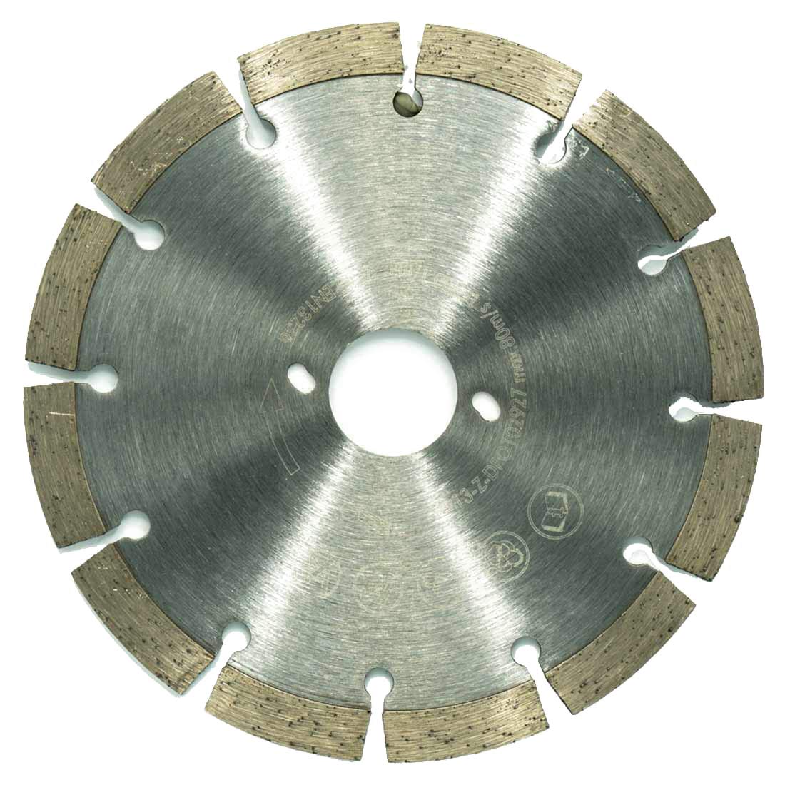 Amboss MOS 63P - diamentowa tarcza tnąca do frezowania montażowego Beppo FFS 150S, 151S, 151SE - mur/płytki/tynk/beton / nakładki ze stali | Ø 150 mm x 27 mm | wysokość segmentu: 10 mm (spiekane)