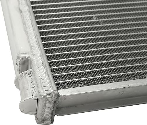 Miniatura 277 de Radiador de aluminio AA5052 de 3 filas compatible con Dodge Ram 2009-2021 1500 2500 3500 4000 V6 V8 Pickup AT/MT 3 filas,1 fila,Ventilador