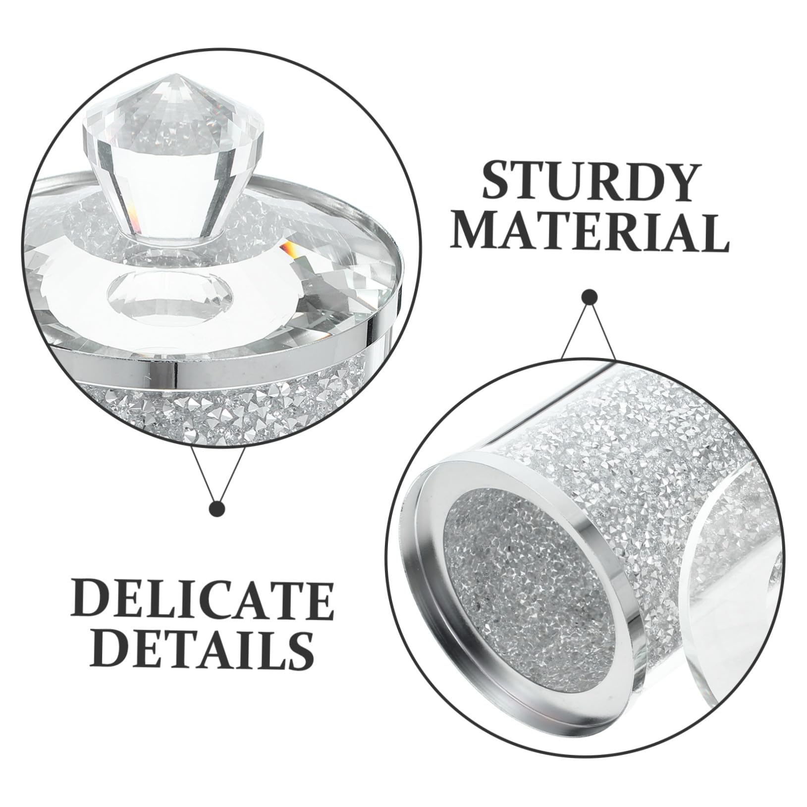 Tarro Cristal Almacenamiento Hermético con Tapa Diseño y Versátil para Café Té Azúcar y Especias Frasco Seguro para Cocina y Mostrador