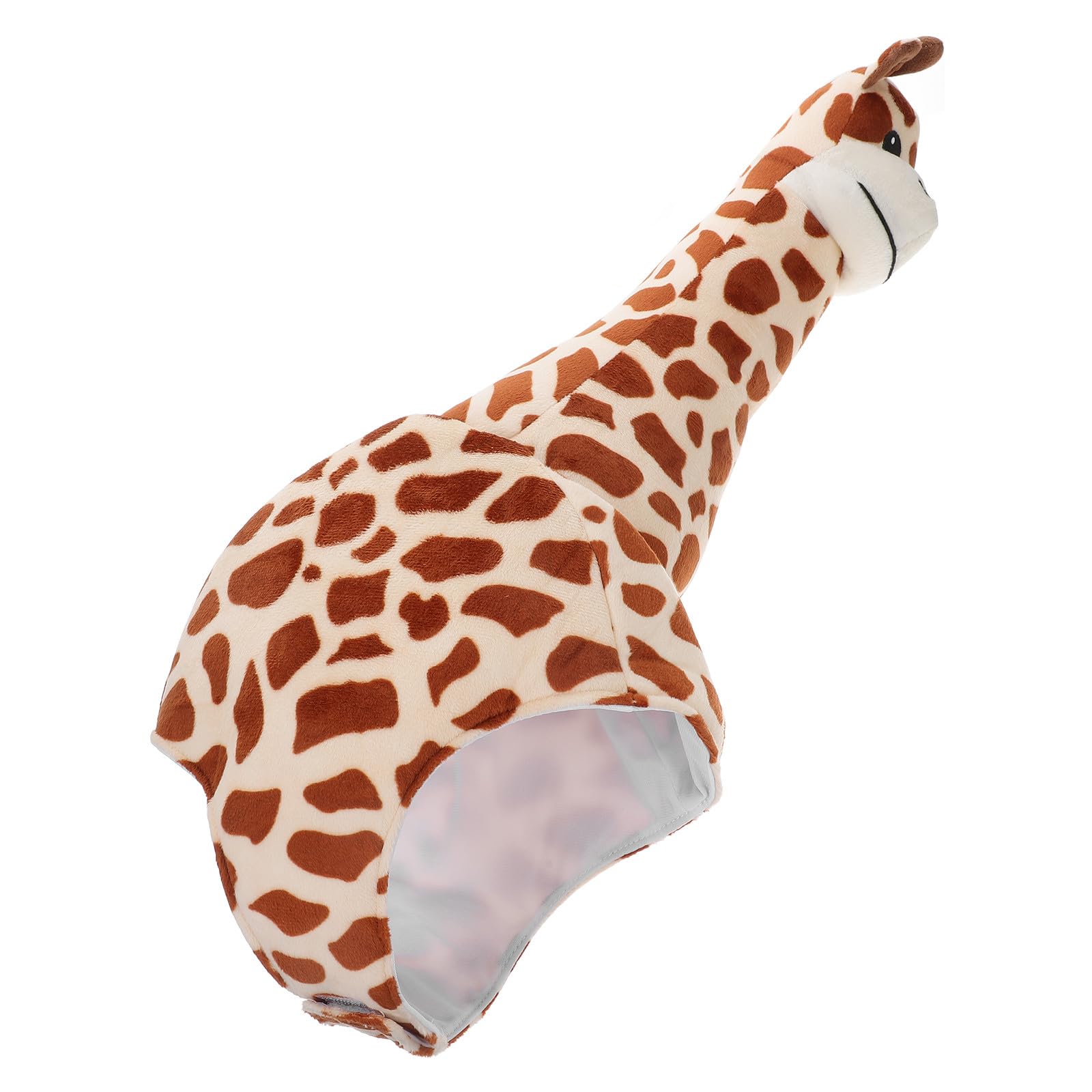 Cappello da Giraffa per Feste di Carnevale e Travestimenti Divertenti Resistente All'usura e Rottura in Peluche Cotone Pp Uomo e Donna