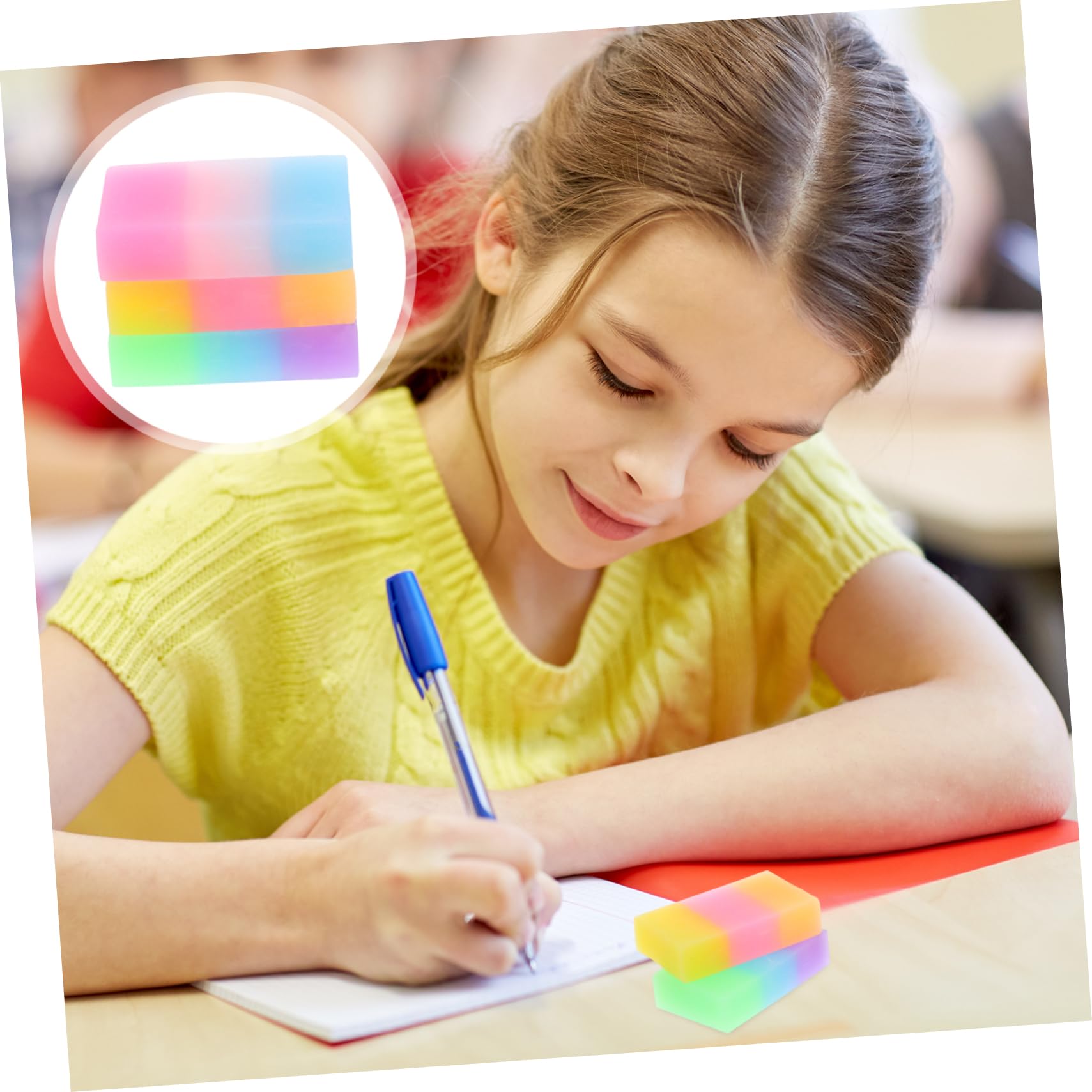 Gomme da Cancellare Jelly 36pezzi Tpr, Cartone per Scrittura | Decorazioni Scuola, Regali Festa Compleanno Gadget, Piccoli Regali per Feste