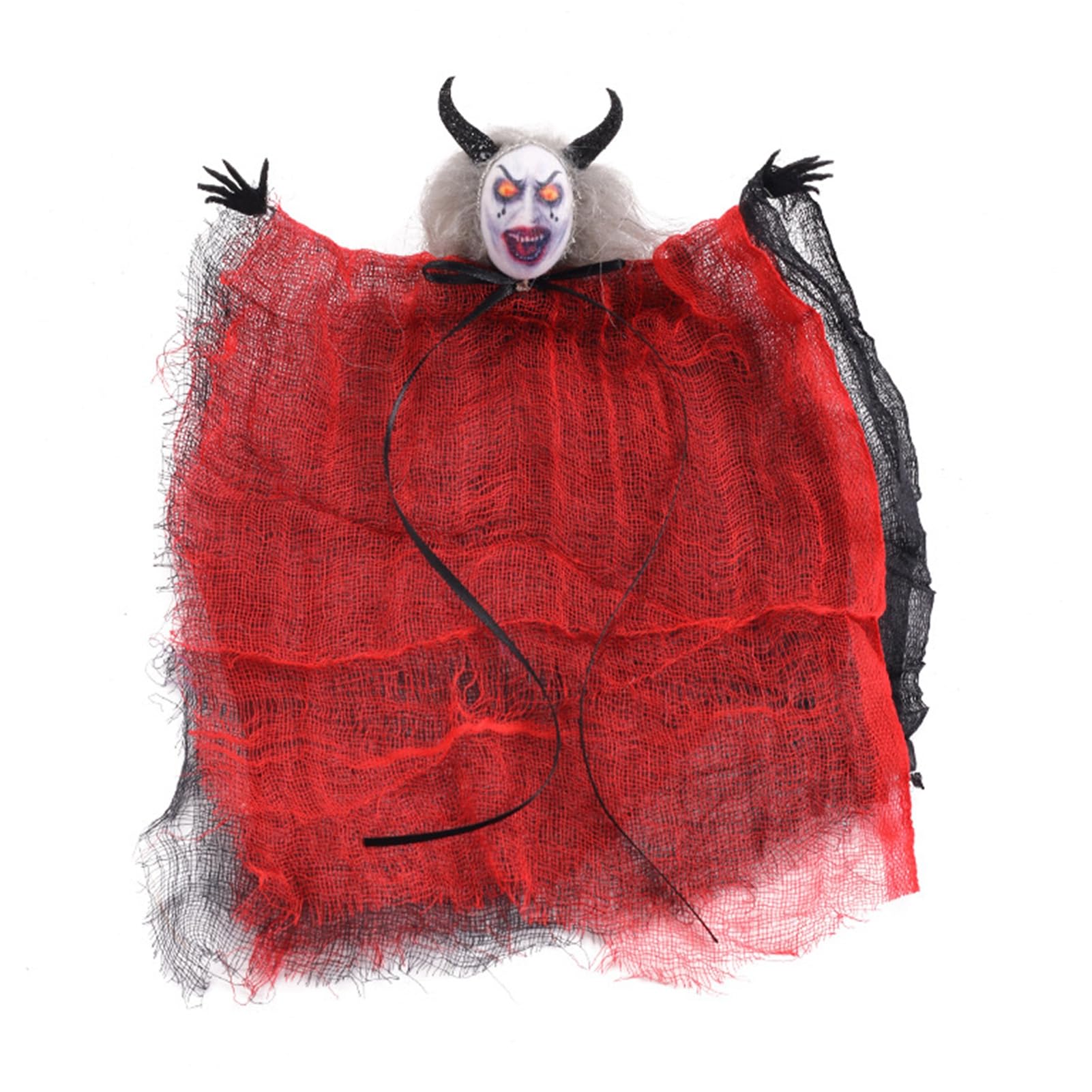 Virelynx Halloween Hanging Ghost Decoration, Spooky Gauze Props for Home