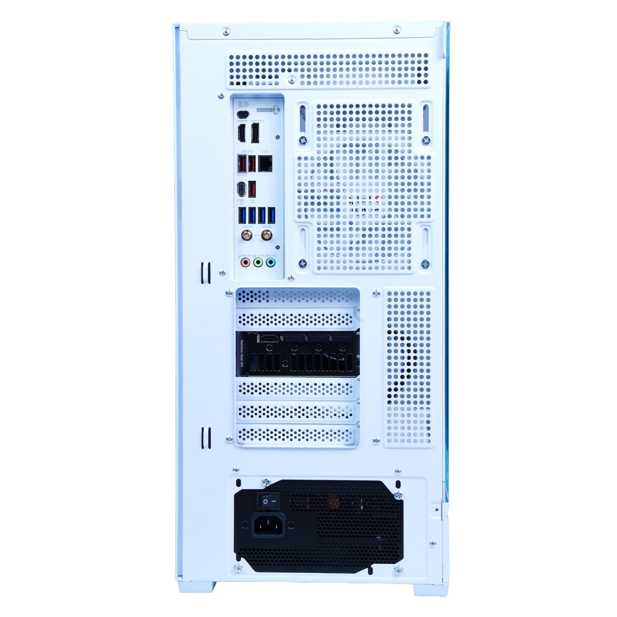 Epical-Q Ordenador sobremesa Gaming Terris-W AMD Ryzen 7 5700X, 32GB, 1TB SSD NVME, RTX 5070 + Windows 11 Pro