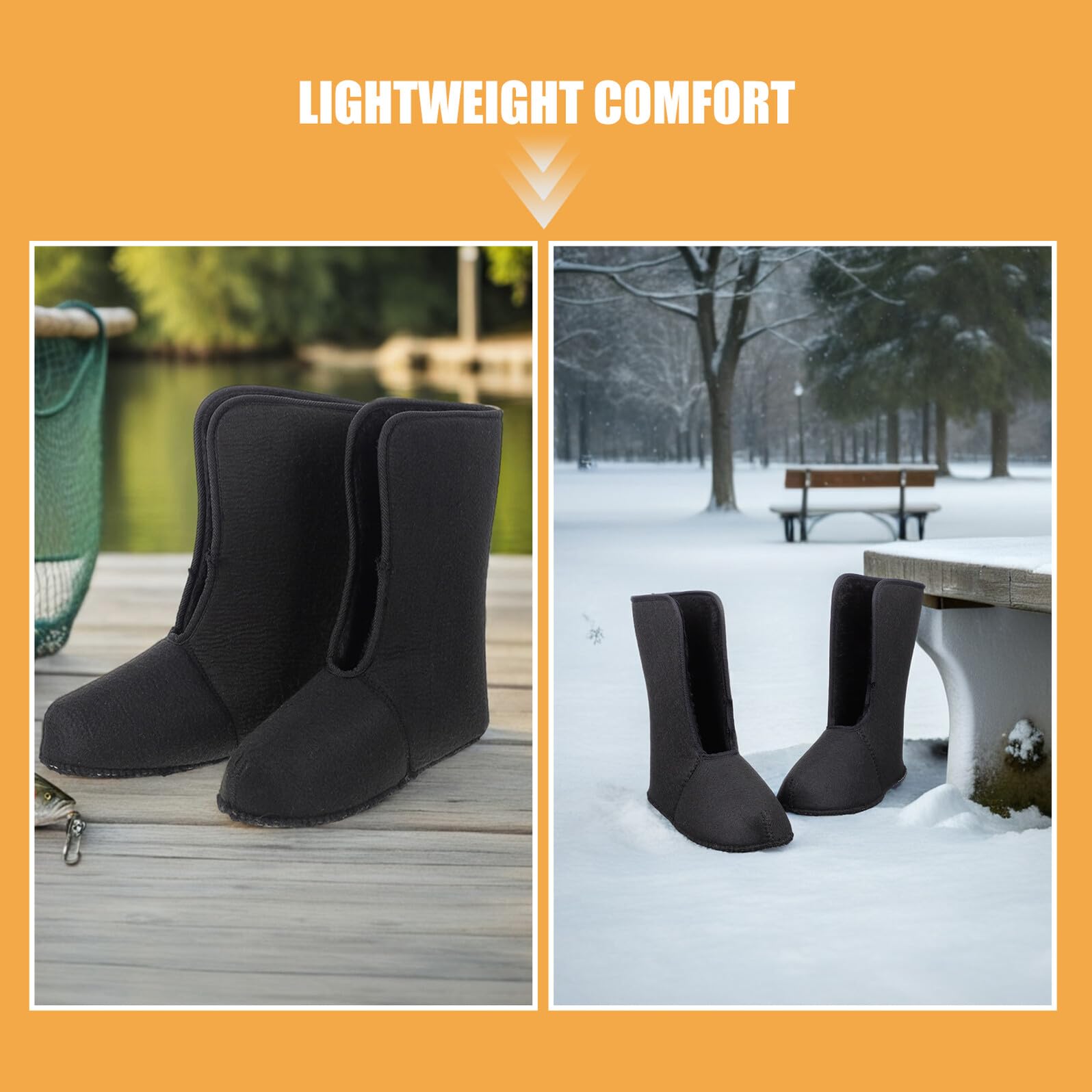 Alasum Doublures Amovibles de Neige Hommes Intérieur Chaud et Confortable Remplacement Doublure Thermique Léger Protection Hiver Résistante et Douce