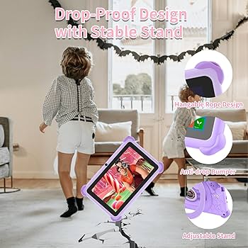 ※まさ※PlimPad Kids 20-Purple Plimpton Kids Tablet, 20 inch, Android 13, Google Space, 4GB