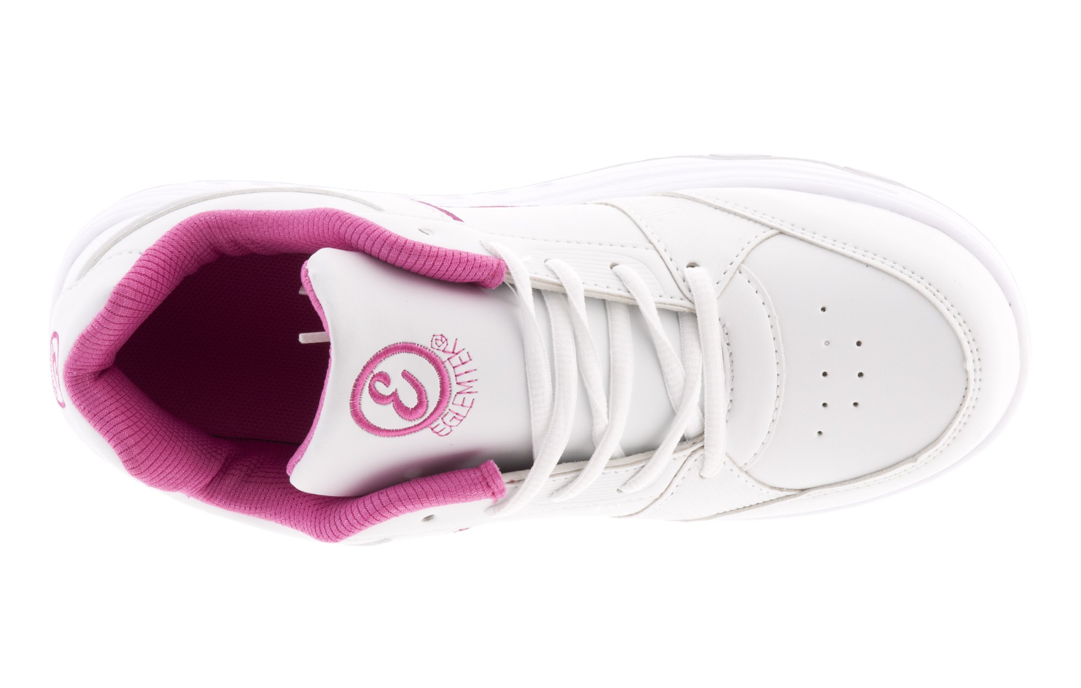 EGLEMTEK Scarpe RASSODA Glutei Benessere Dimagranti Sportive Fitness BASCULAN TM (Bianco Fuxia(New), Num 36)
