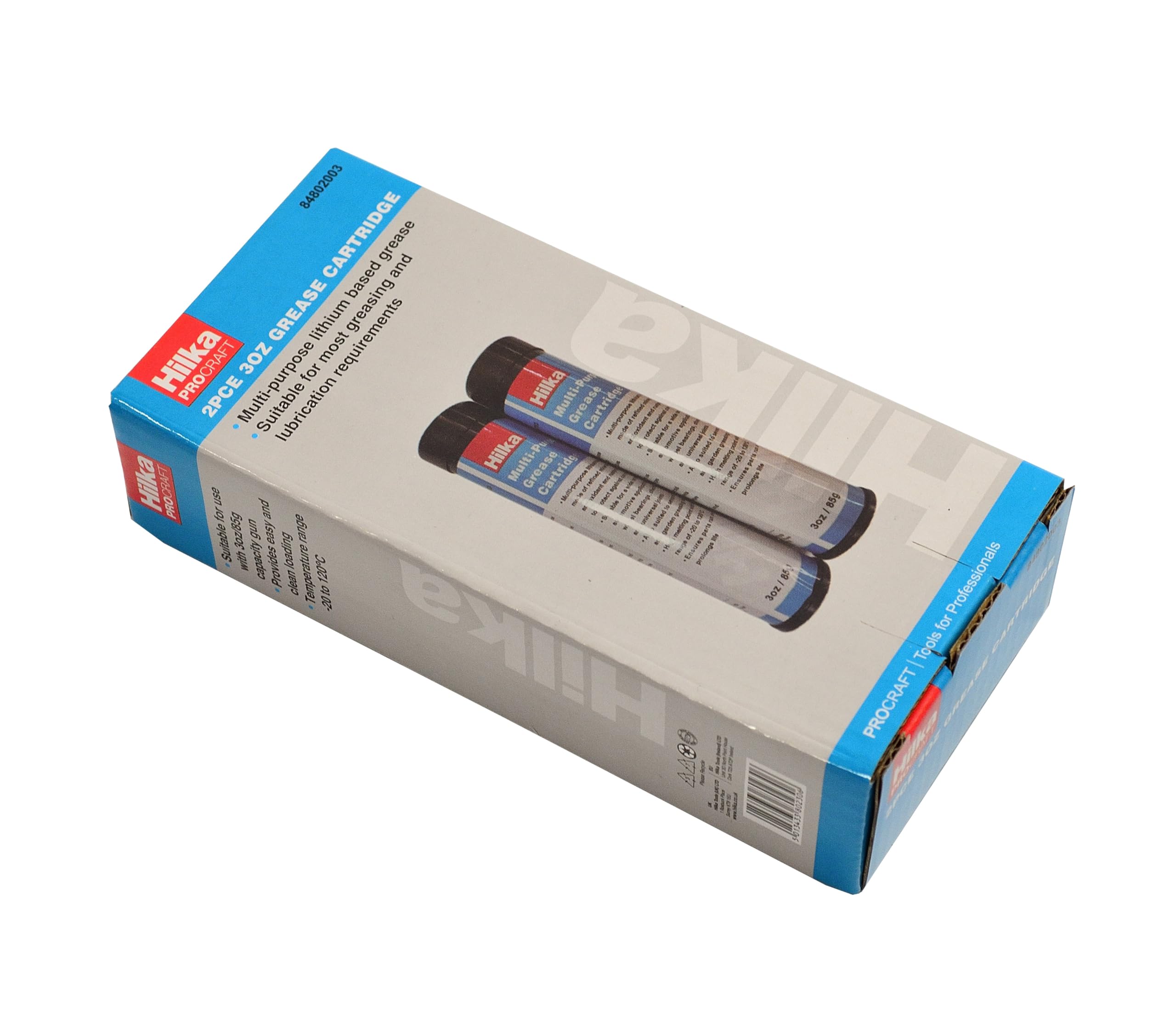 Hilka 84802003 Grease Cartridge 2-Pack