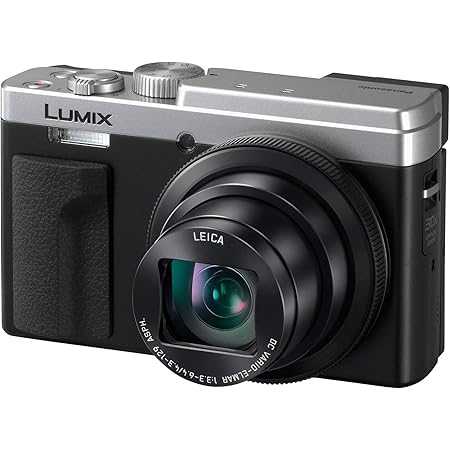 Panasonic LUMIX ZS80D 4K Digital Camera, 20.3MP 1/2.3-inch Sensor, 30X Leica DC Vario-Elmar Lens, F3.3-6.4 Aperture, WiFi, Hybrid O.I.S. Stabilization, 3-Inch LCD, DC-ZS80DS (Silver)