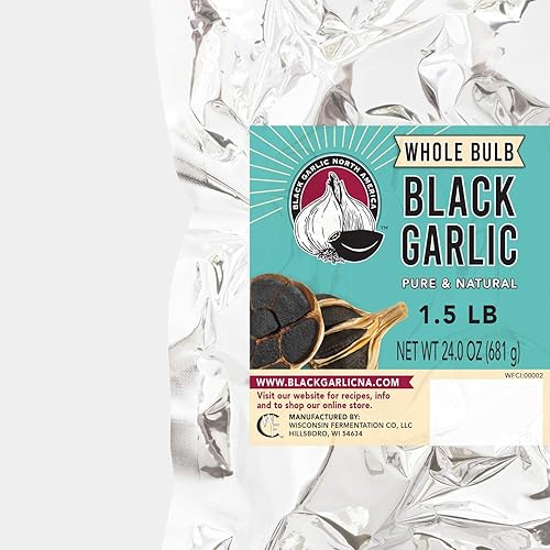 Miniatura 4 de Ajo negro entero, 1.5 libras