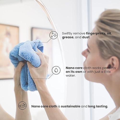 Miniatura 5 de Nano Care - Paño de limpieza de microfibra reutilizable para la casa - trapos de limpieza de microfibra para el hogar - Limpieza de paños de