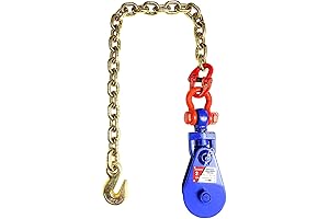 2T Snatch Block with Chain: Reliable Tow Truck Equipment for All Your Recovery Needs