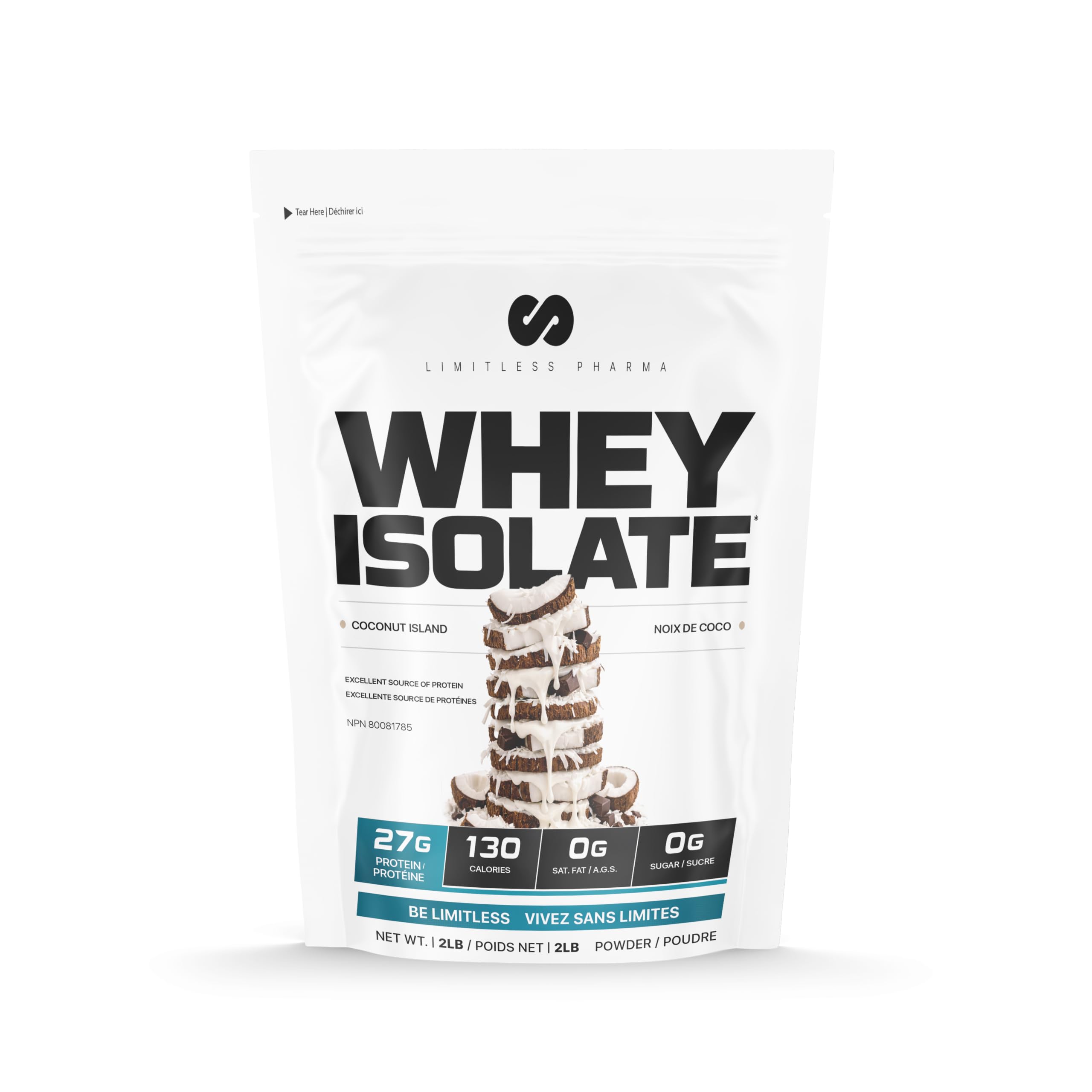 Limitless Pharma Pure Whey Isolate | High Protein Whey Isolate Protein Powder | 27g Protein, 6g BCAAs, Sugar Free, Gluten Free, Low Carb, Low Lactose | 30 Servings, 2LB (Double Chocolate) — Amazon image 18