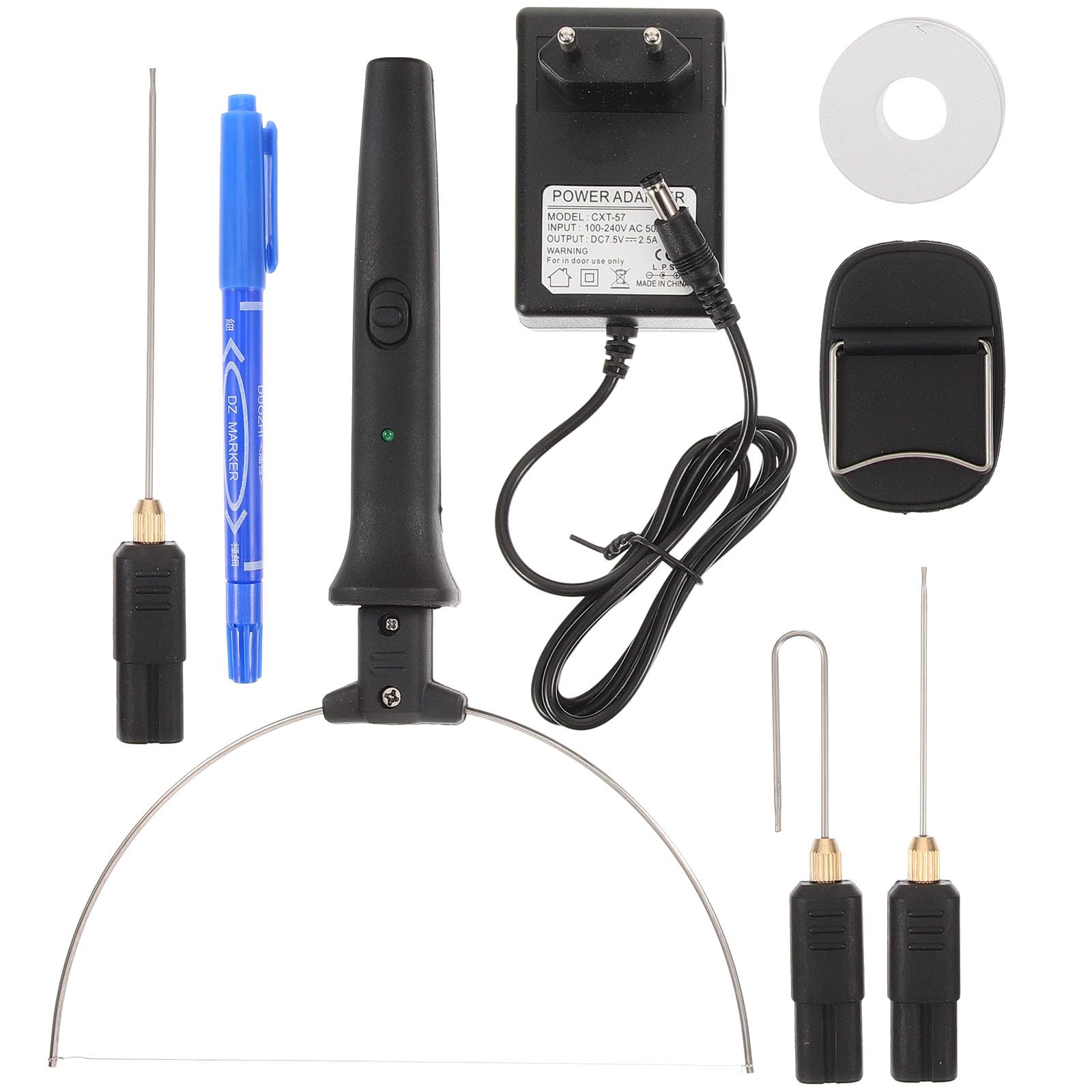 Coupe-Mousse Électrique SEWACC 18w en Acier Inoxydable pour Découpe Précise de Fil Chauffant 2mm