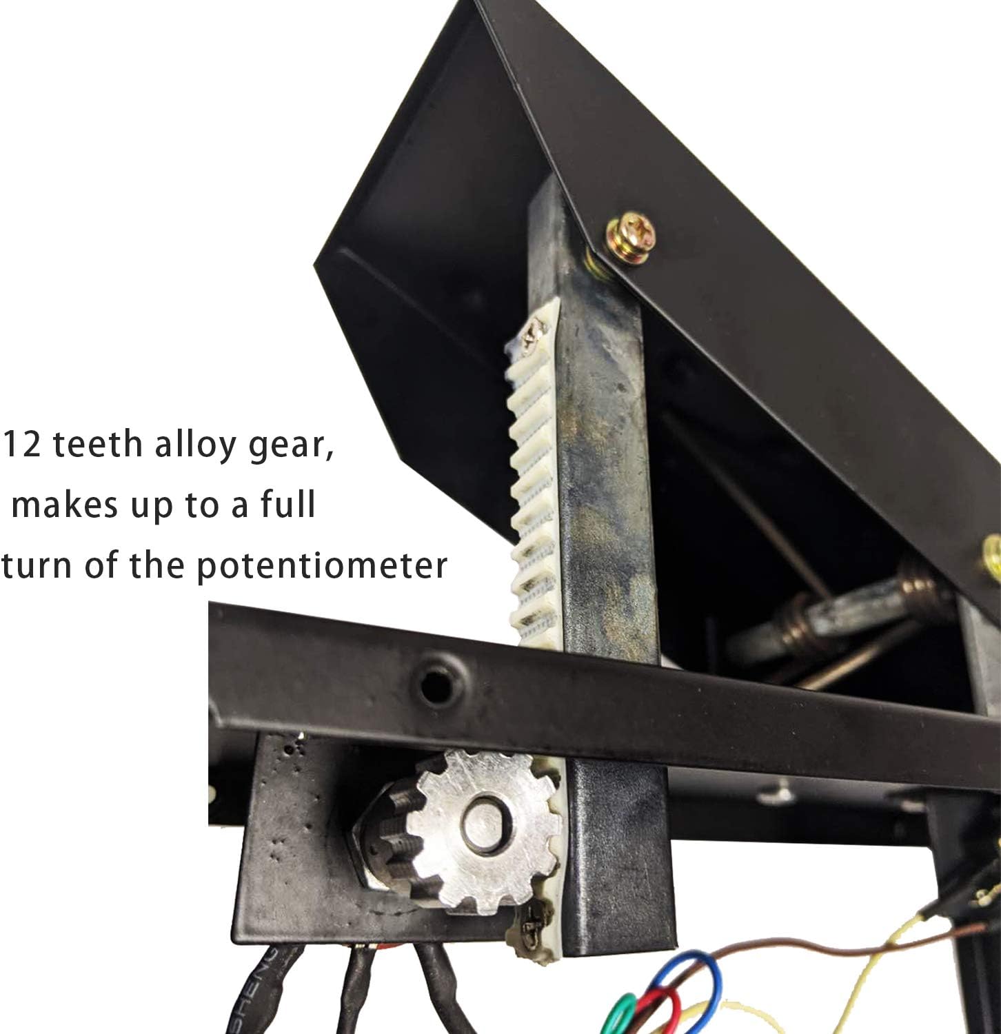 Stahlwerk Foot Pedal TIG Remote Controller with Switch CT520, TIG200, ACDC TIG200, May Work for Other Welding Machine (with Modification)