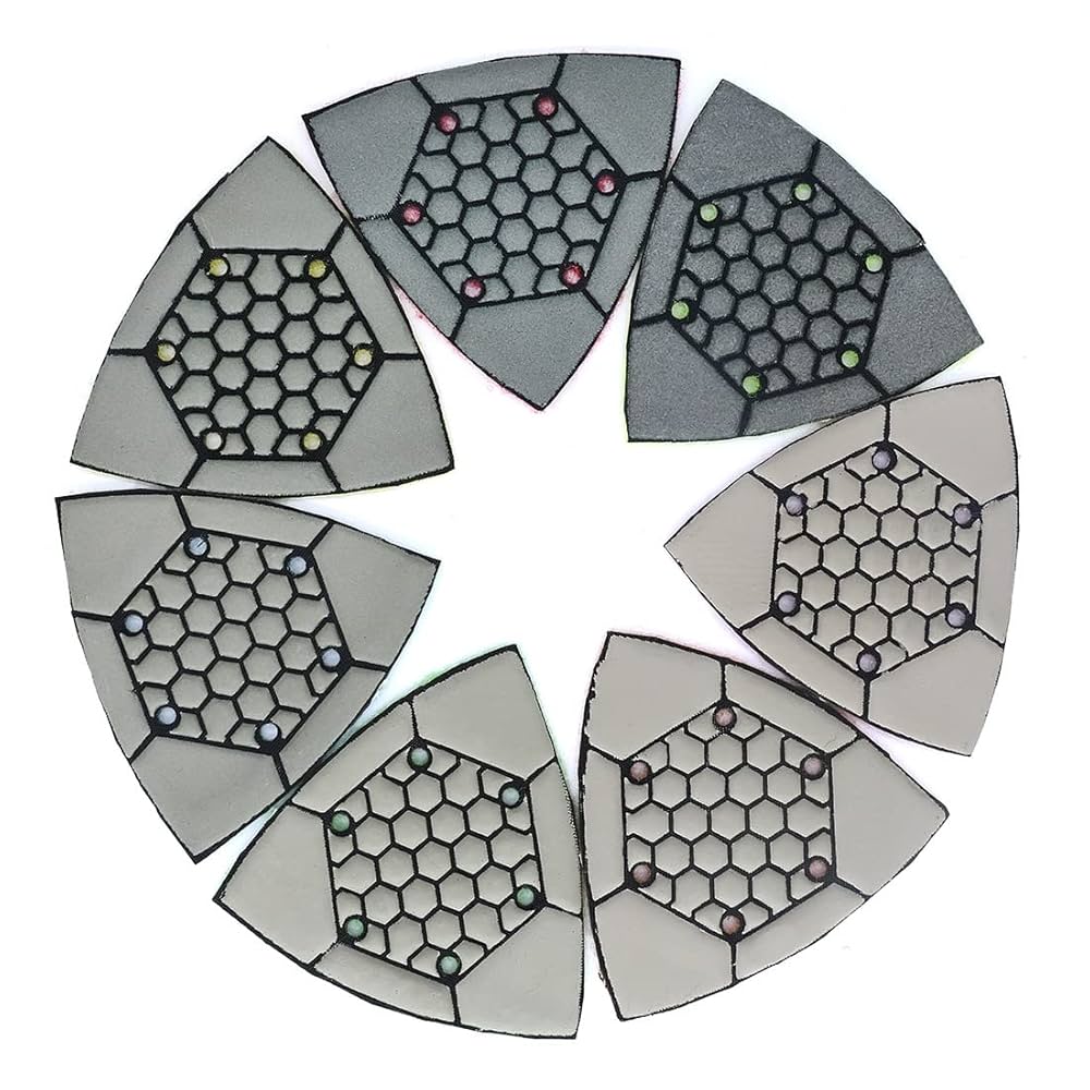 Amazon | SUBRILLI 三角ダイヤモンドサンドペーパー研磨紙シート