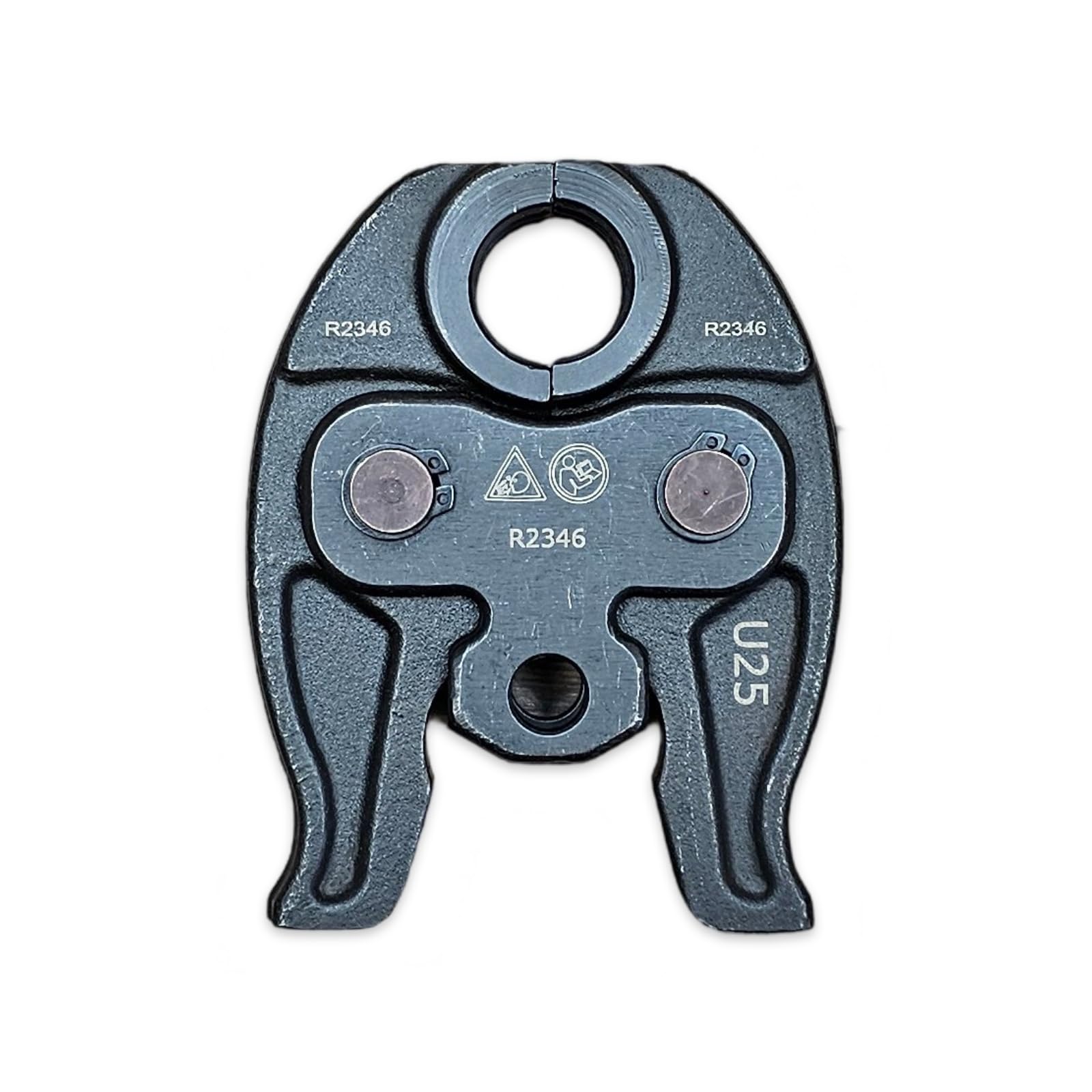 Wärmer System Black U Profile Jaw For Electric Pressing Crimping Tool Compatible With Electric Crimping Tool For Mlcp Pipe (U25)