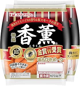 [冷蔵] 香薫あらびきポークウインナー 90gx2袋