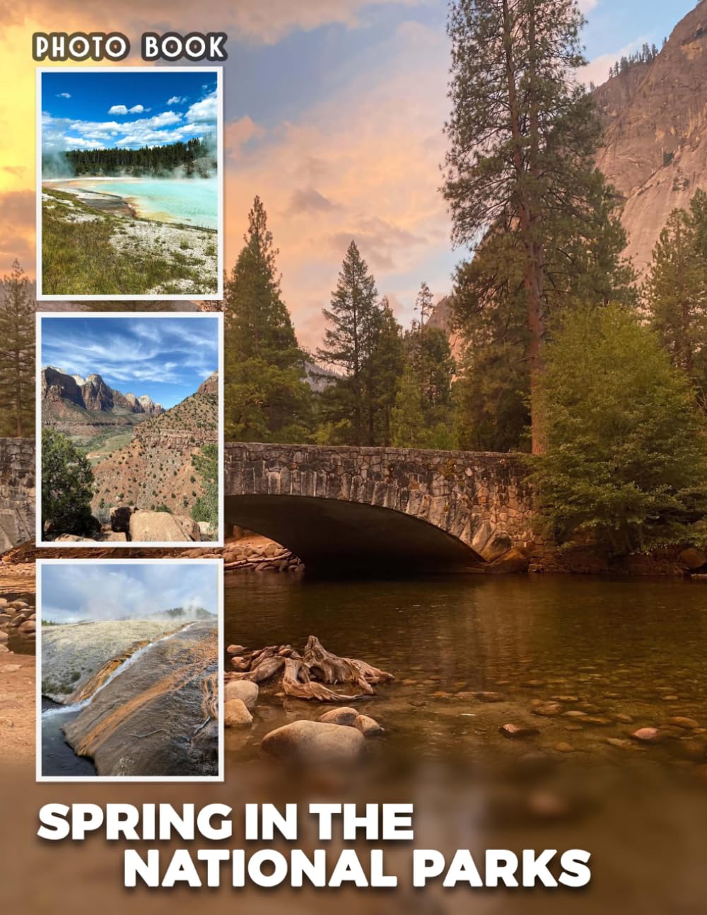 Spring in the National Parks Photobook: National Parks Springtime Photography Showcasing Blooming Flowers And Scenic Outdoor Landscapes