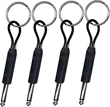 Marshall Jack JCM800 4 Sockets Key Ring Key Holder, Key Storage, Classical Guitars, Marshall Key Holder, for Music Lovers (Black)