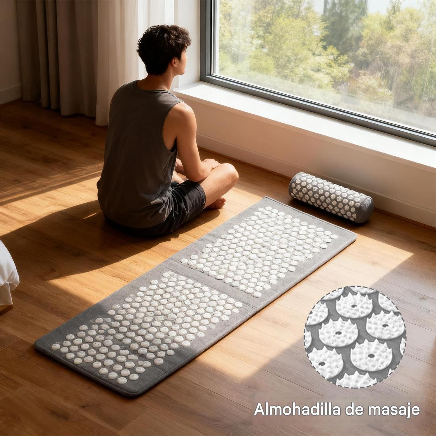 Cuscinetti Massaggianti Tappetino Comfortevole Compatto E Ergonomico | Cuscino Massaggiante Per La Schiena Per La Famiglia, Gli , Gli Uomini, Le Donne, Gli Adulti, La Casa, L'Interno E