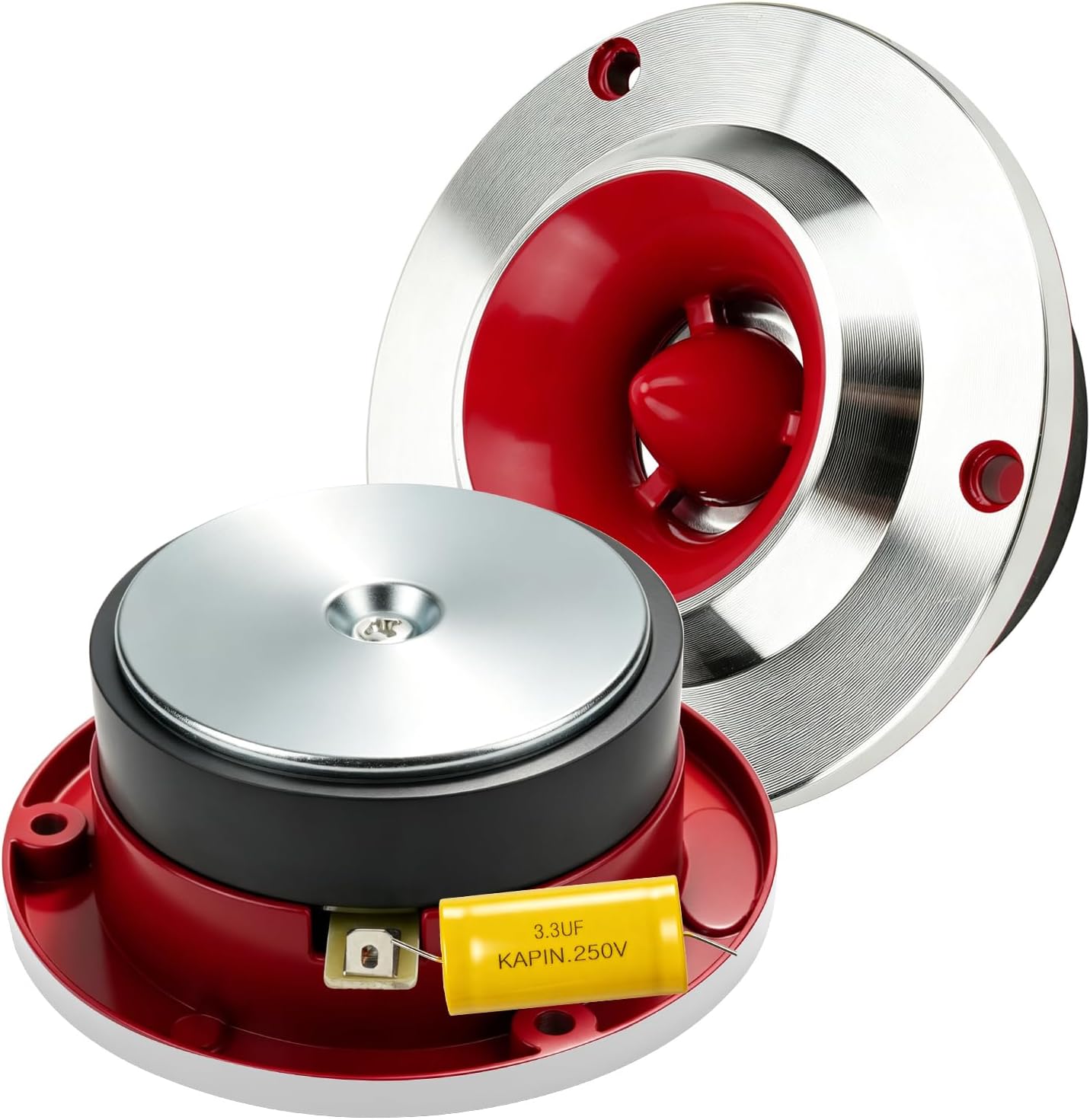 3.7 Inch Tweeters For Car Audio, 600W Titanium Bullet Super Tweeter 4 Ohm