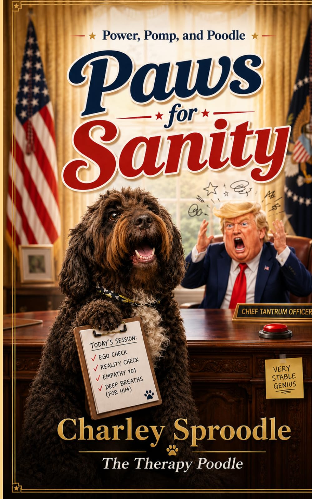 Paws for Sanity (Charley Sproodle the Therapy Poodle)